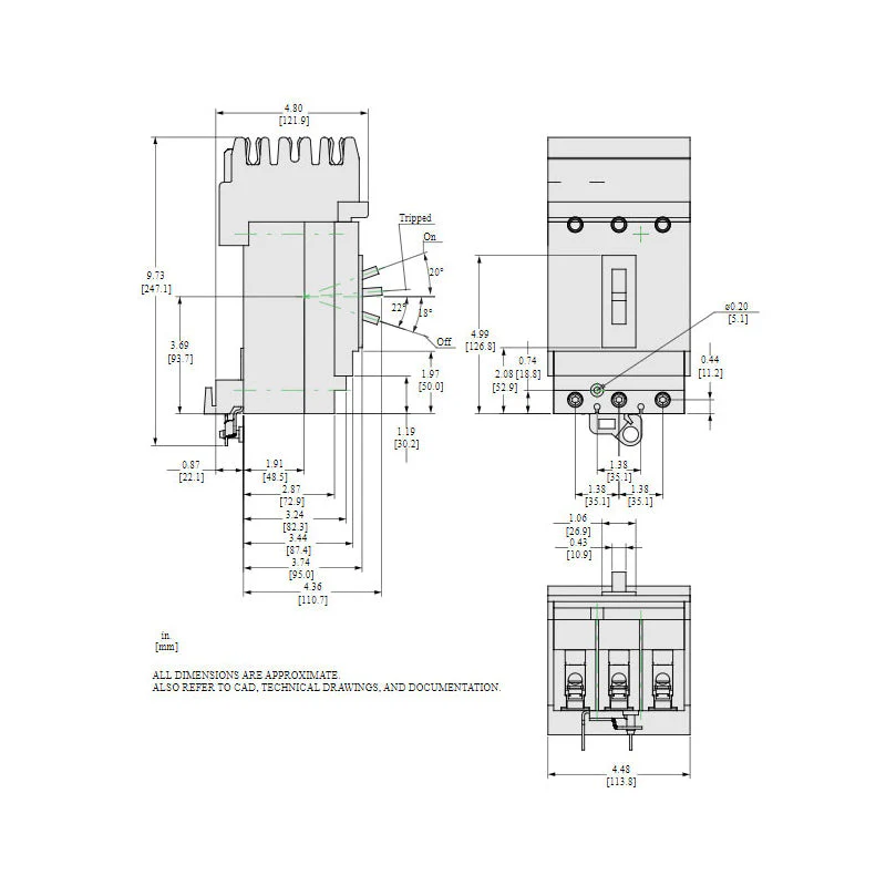 HGA36030 - Square D - Molded Case Circuit Breaker - Image 5