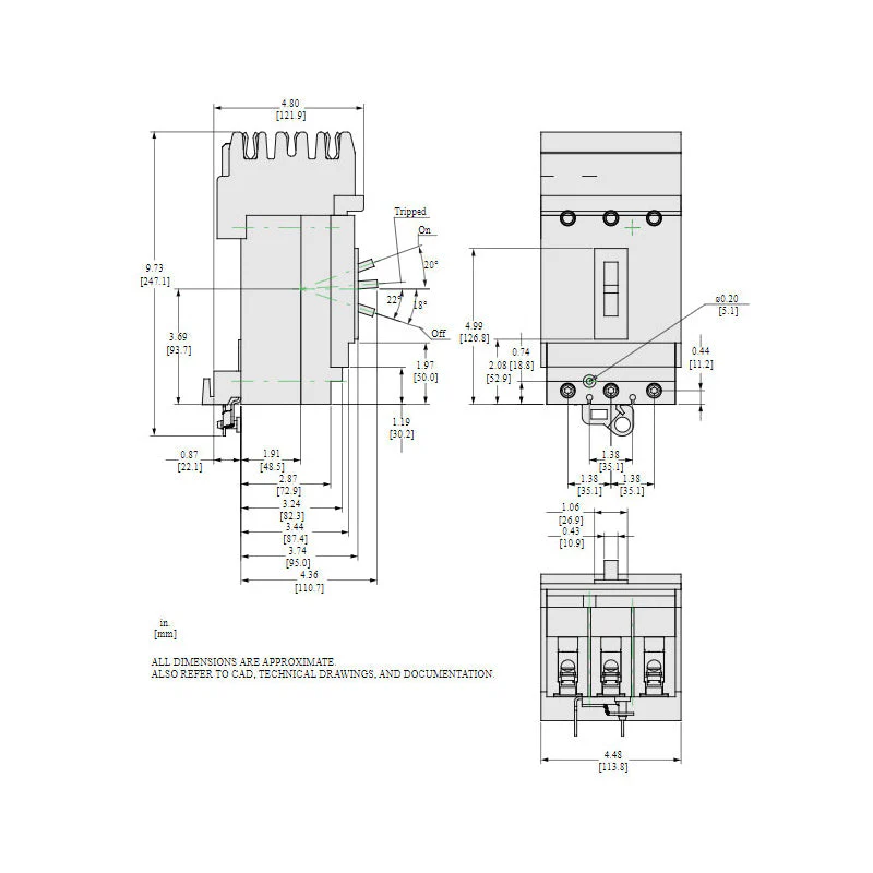 HGA36070 - Square D - Molded Case Circuit Breaker - Image 5