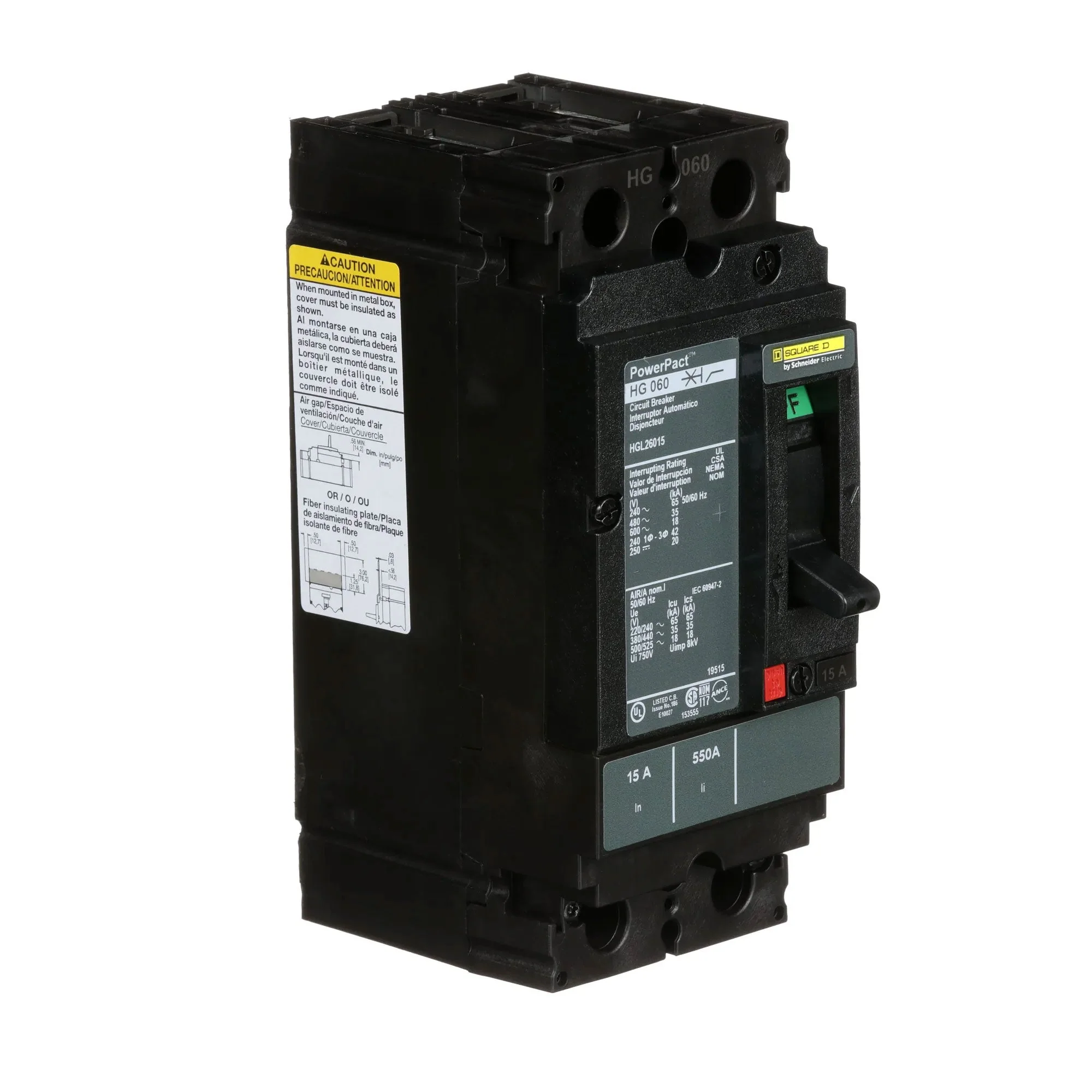 HGL26050 - Square D - Molded Case Circuit Breaker - Image 2