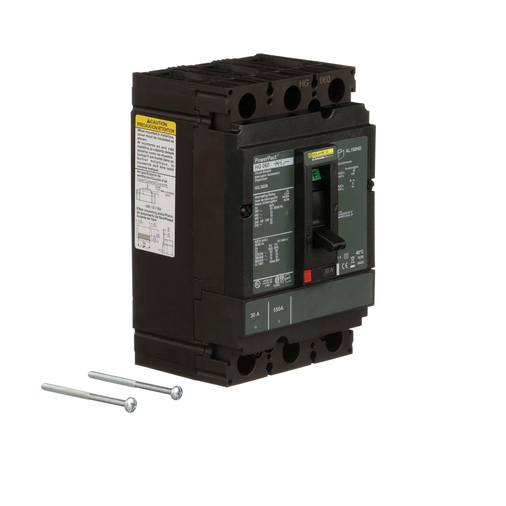 HGL36030 - Square D - Molded Case Circuit Breaker - Image 2