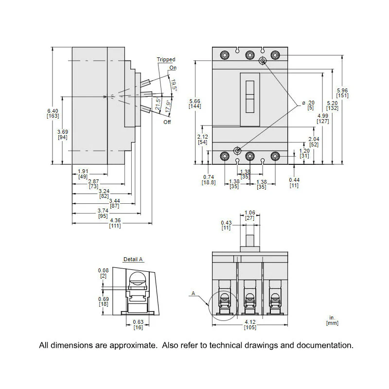 HGL36030 - Square D - Molded Case Circuit Breaker - Image 5