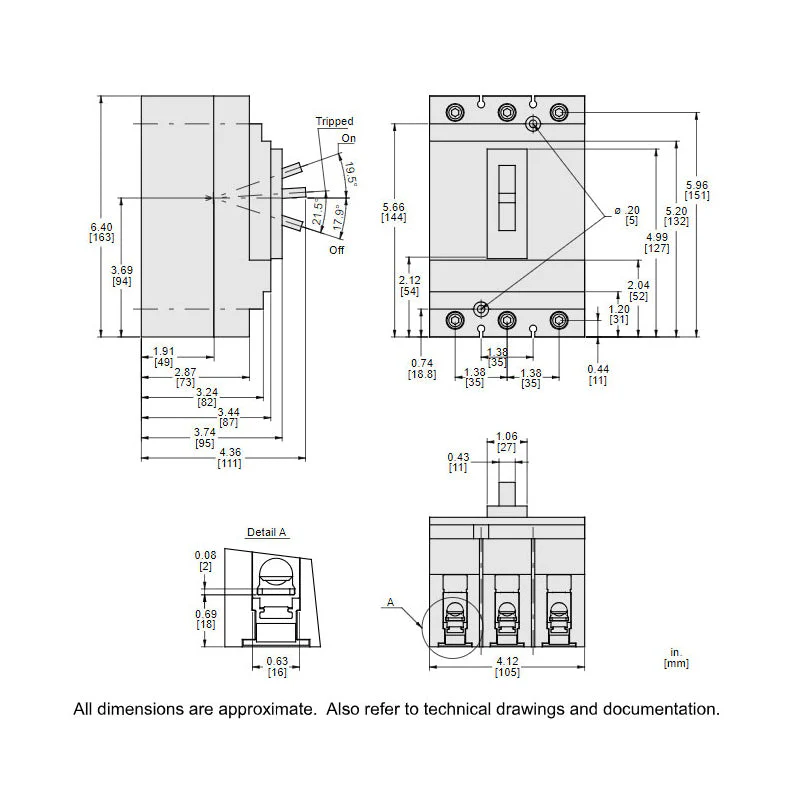 HGL36060 - Square D - Molded Case Circuit Breaker - Image 5