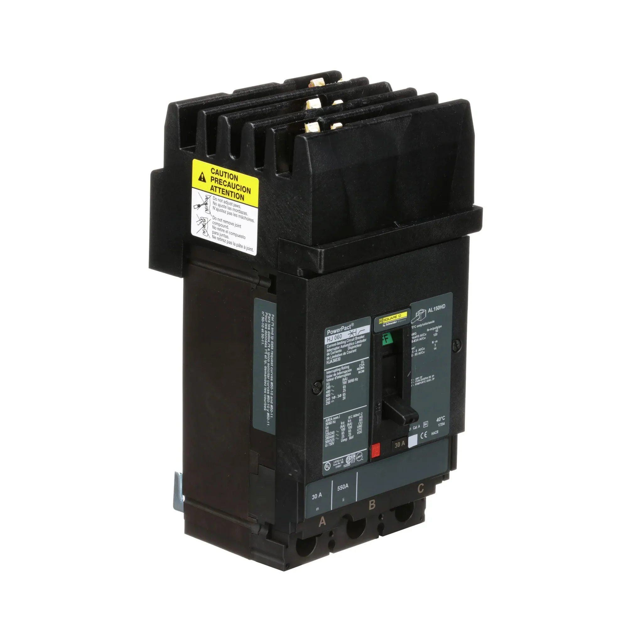 HJA36030 - Square D - Molded Case Circuit Breaker - Image 2