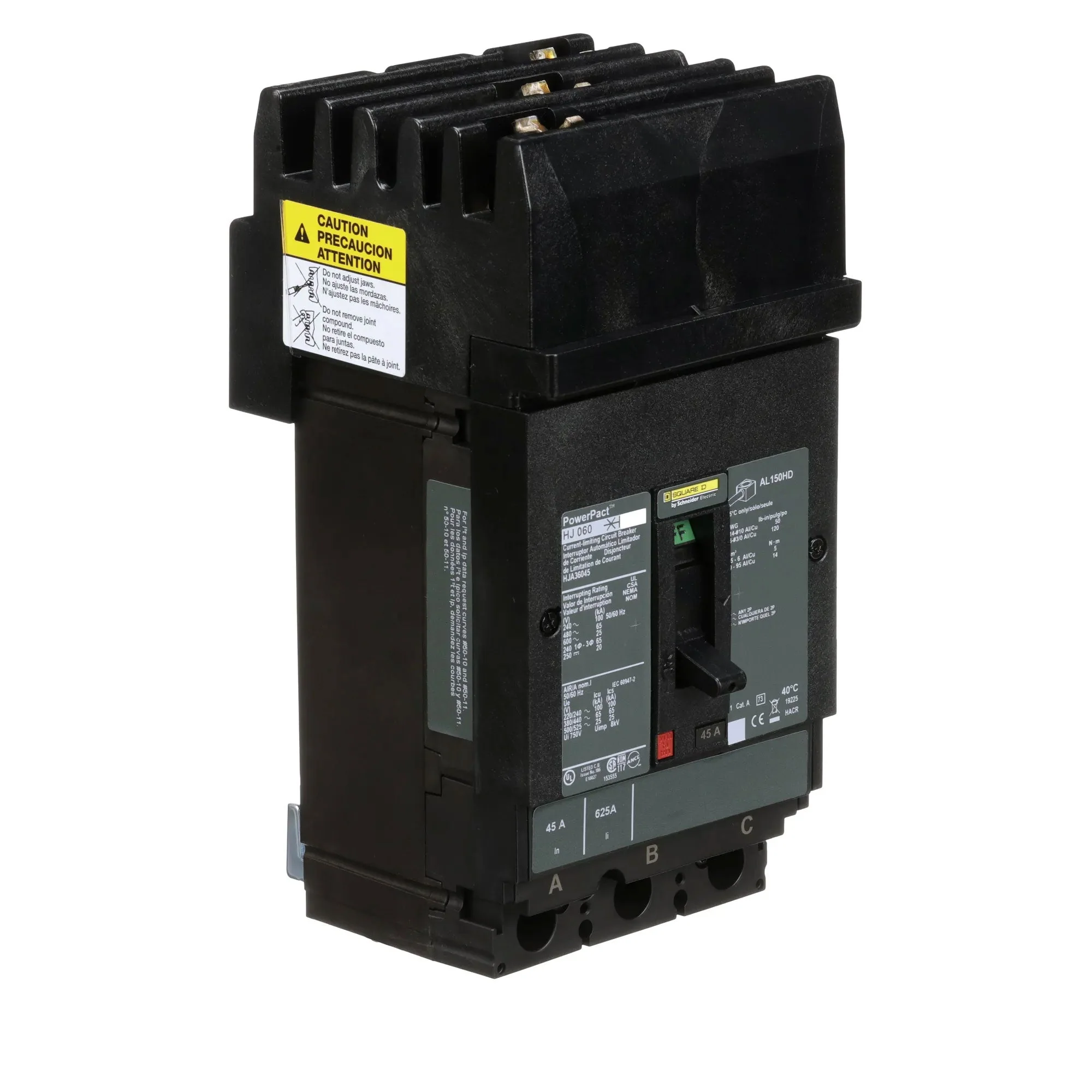 HJA36045 - Square D - Molded Case Circuit Breaker - Image 2