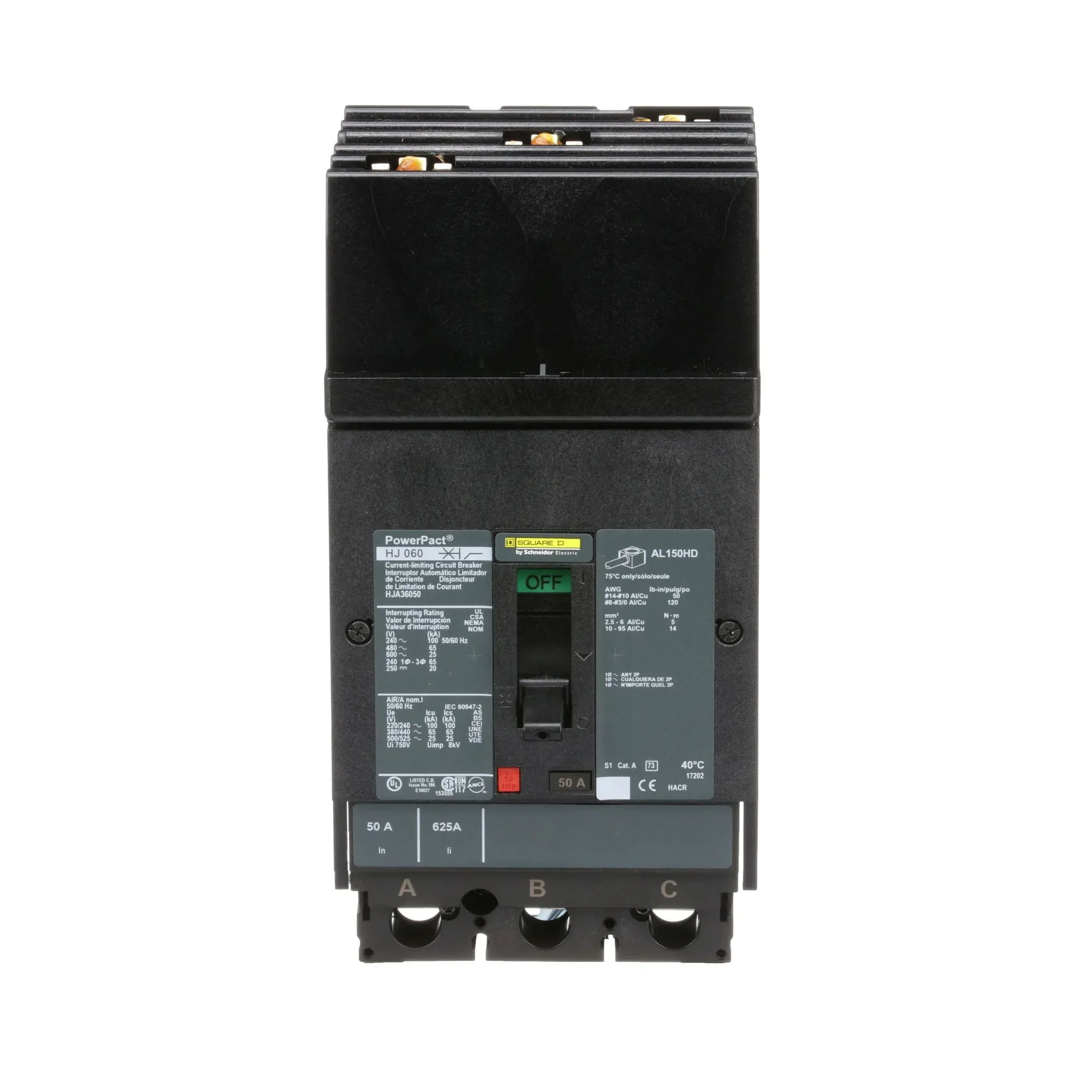 HJA36050 - Square D - Molded Case Circuit Breaker