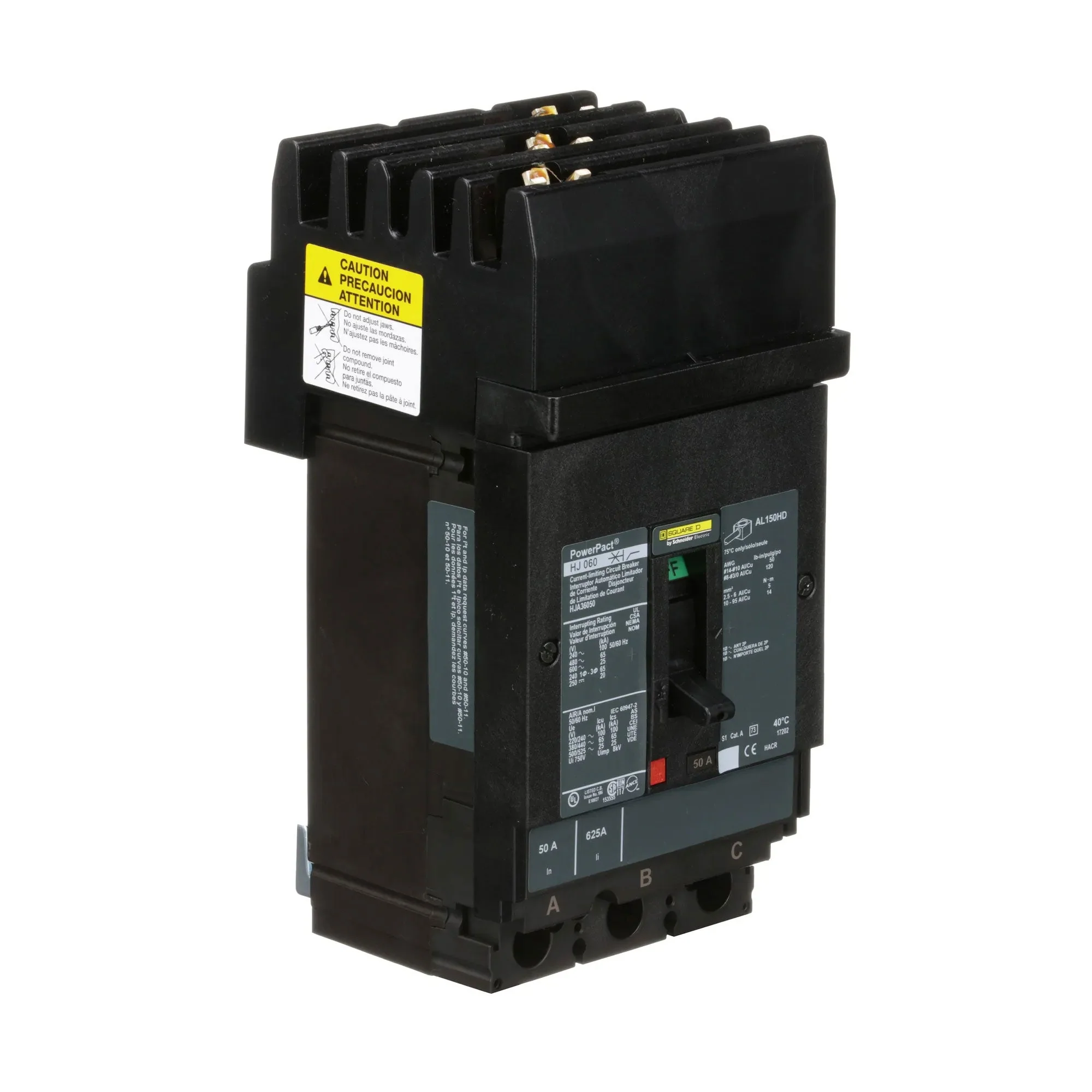 HJA36050 - Square D - Molded Case Circuit Breaker - Image 2