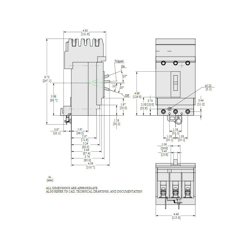 HJA36080 - Square D - Molded Case Circuit Breaker - Image 5