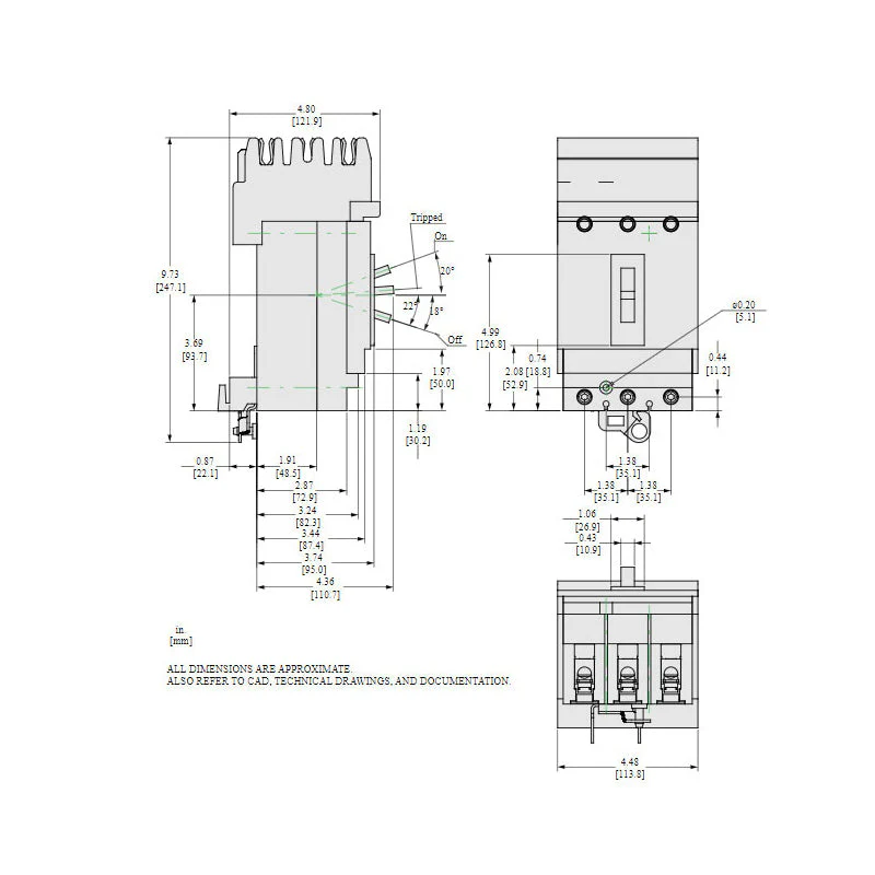 HJA36090 - Square D - Molded Case Circuit Breaker - Image 5