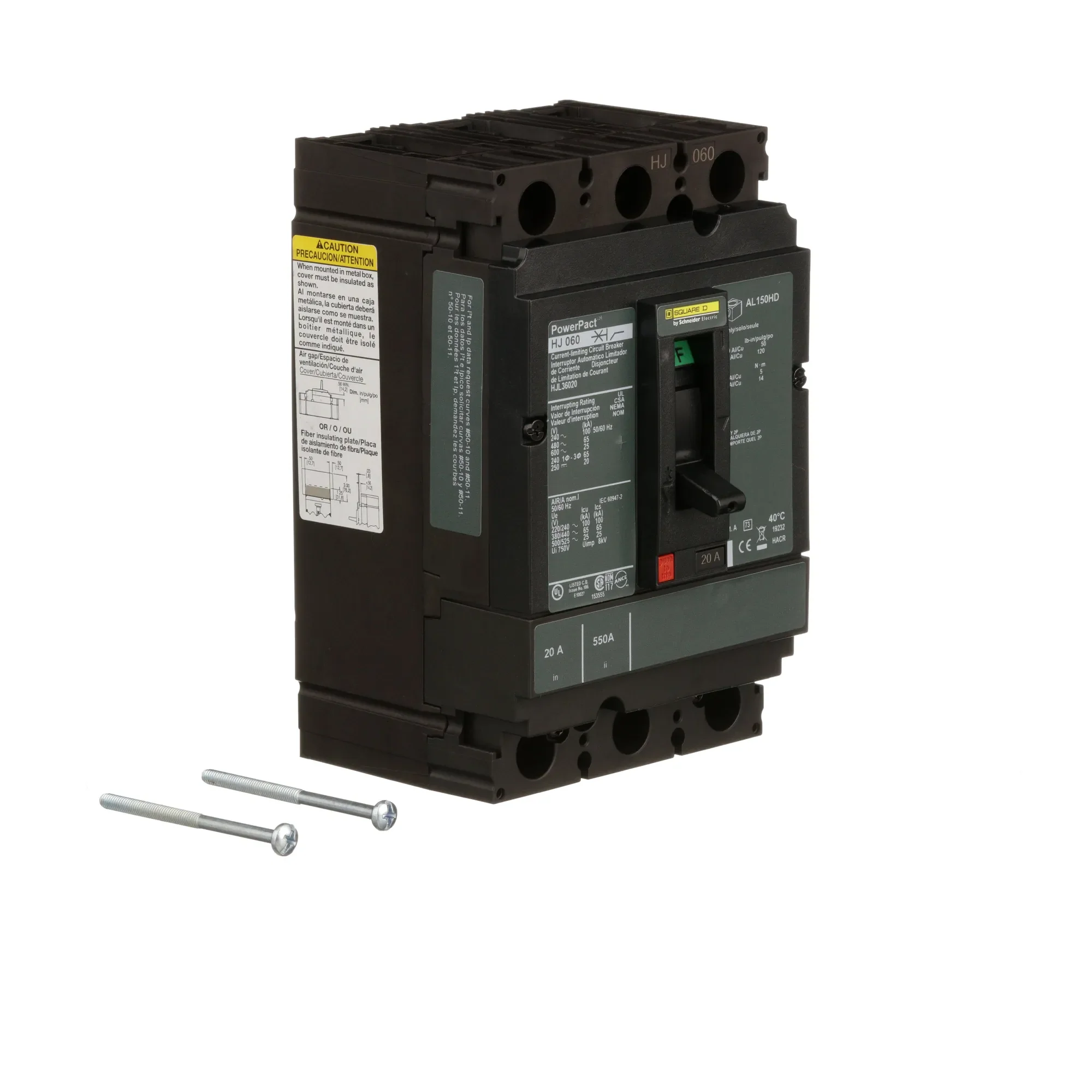 HJL36020 - Square D - Molded Case Circuit Breaker - Image 2