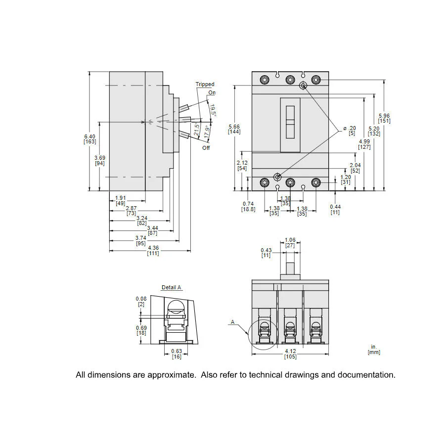 HJL36025 - Square D - Molded Case Circuit Breaker - Image 5