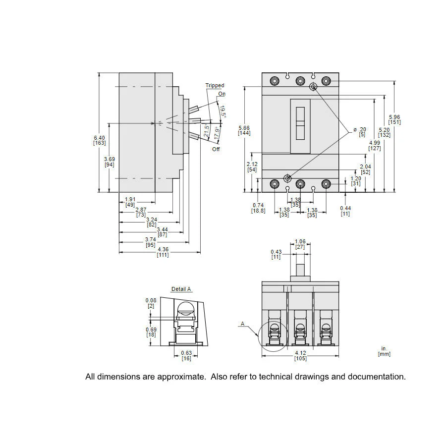 HJL36090 - Square D - Molded Case Circuit Breaker - Image 5
