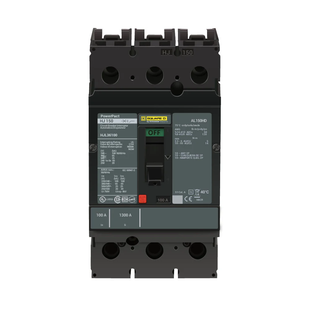 HJL36100 - Square D - Molded Case Circuit Breaker - Image 6