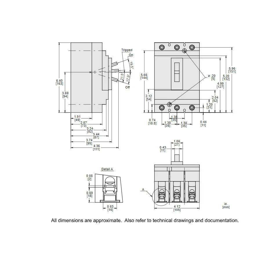 HJL36150U31X - Square D - Molded Case Circuit Breaker - Image 2