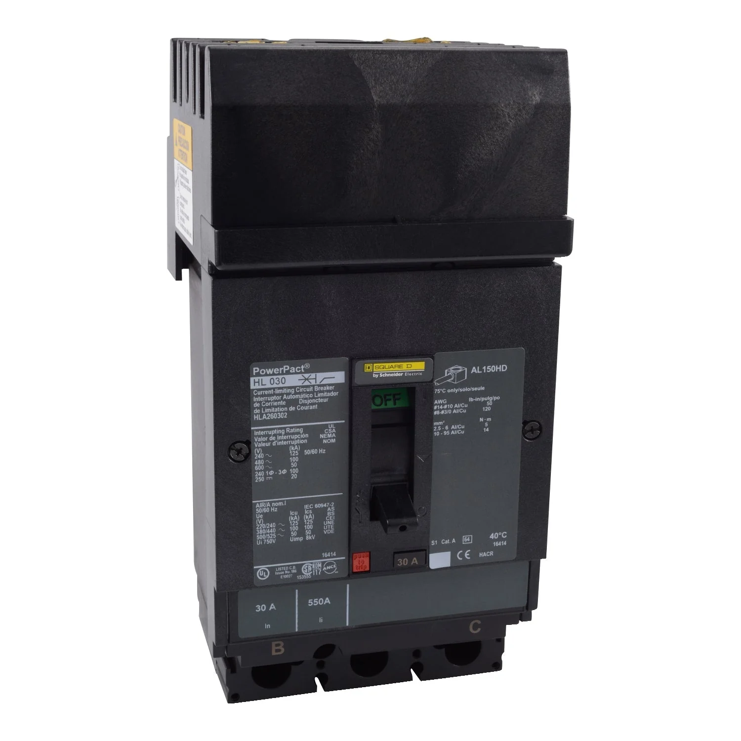 HLA260302 - Square D - Molded Case Circuit Breaker