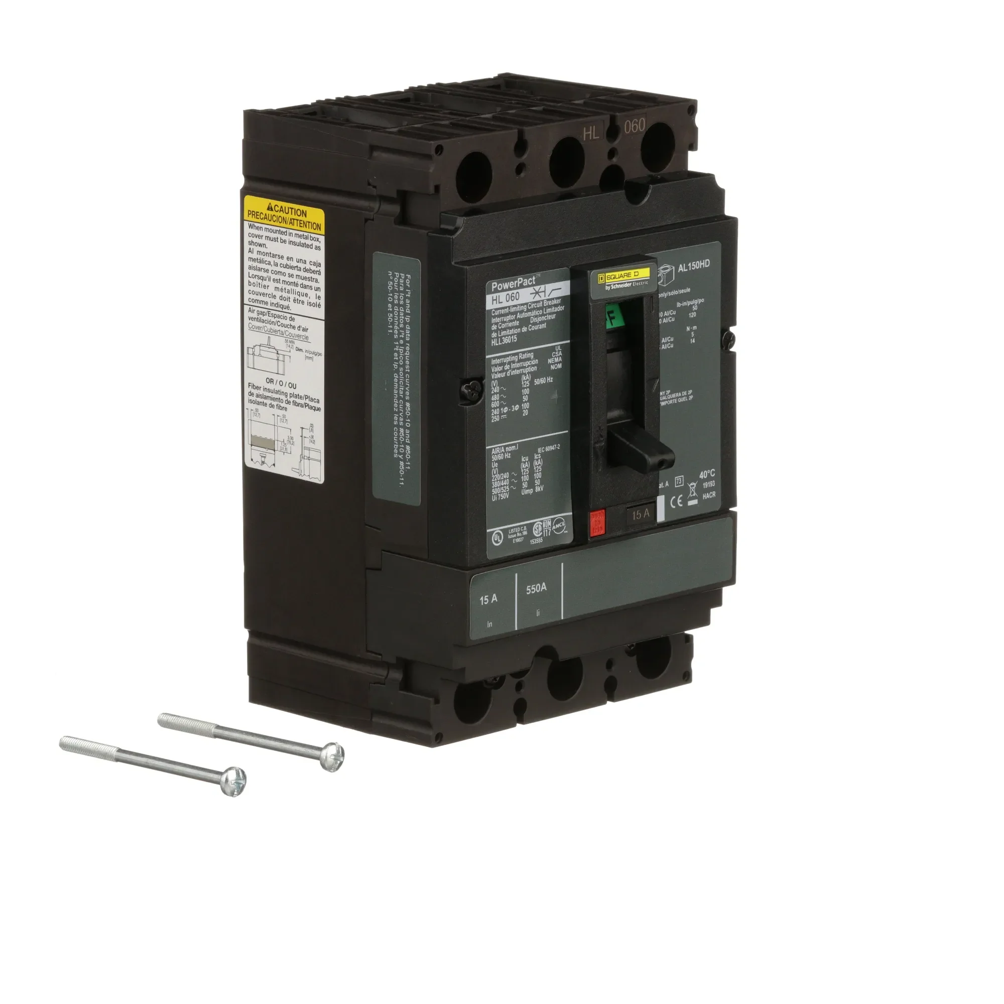 HLL36015 - Square D - Molded Case Circuit Breaker - Image 2