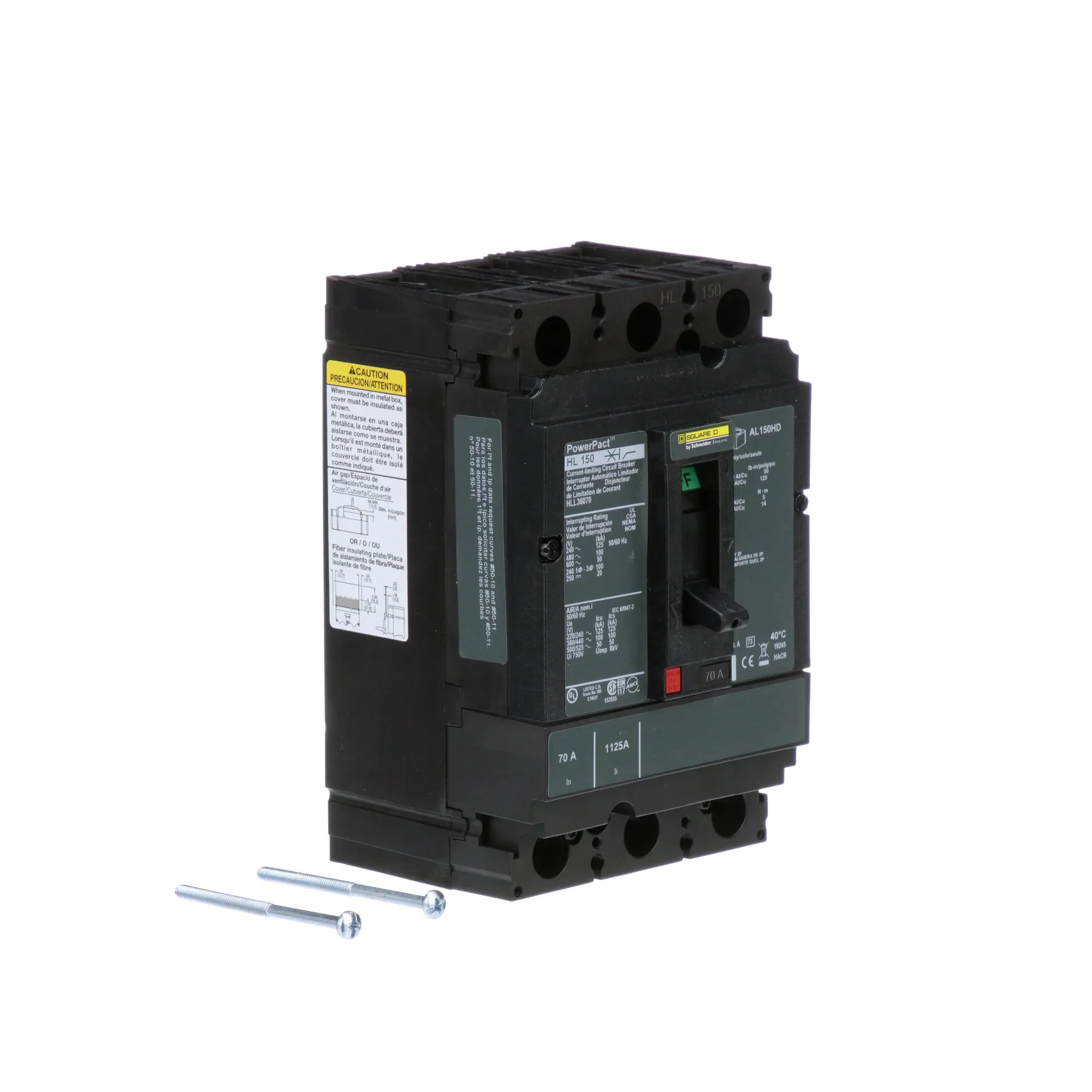 HLL36070 - Square D - Molded Case Circuit Breaker - Image 2