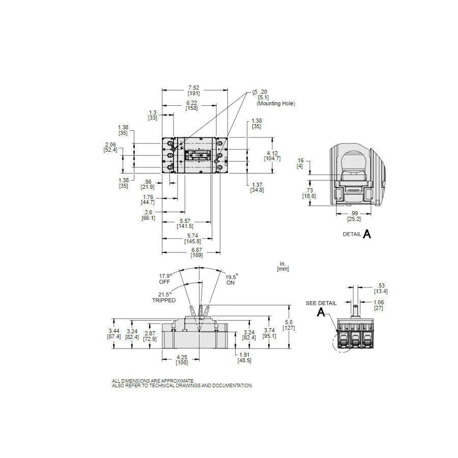 JDL36175 - Square D - Molded Case Circuit Breaker - Image 5