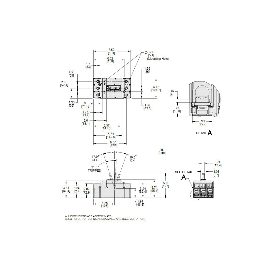 JDL36200 - Square D - Molded Case Circuit Breaker - Image 5
