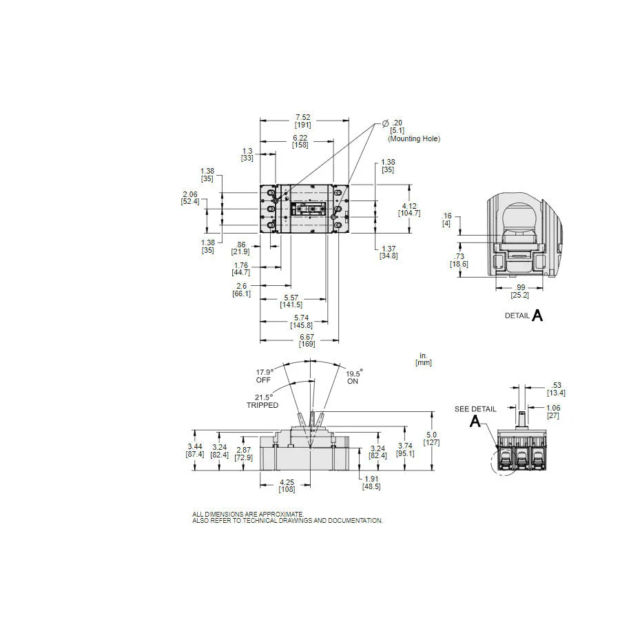 JDL36225 - Square D - Molded Case Circuit Breaker - Image 5