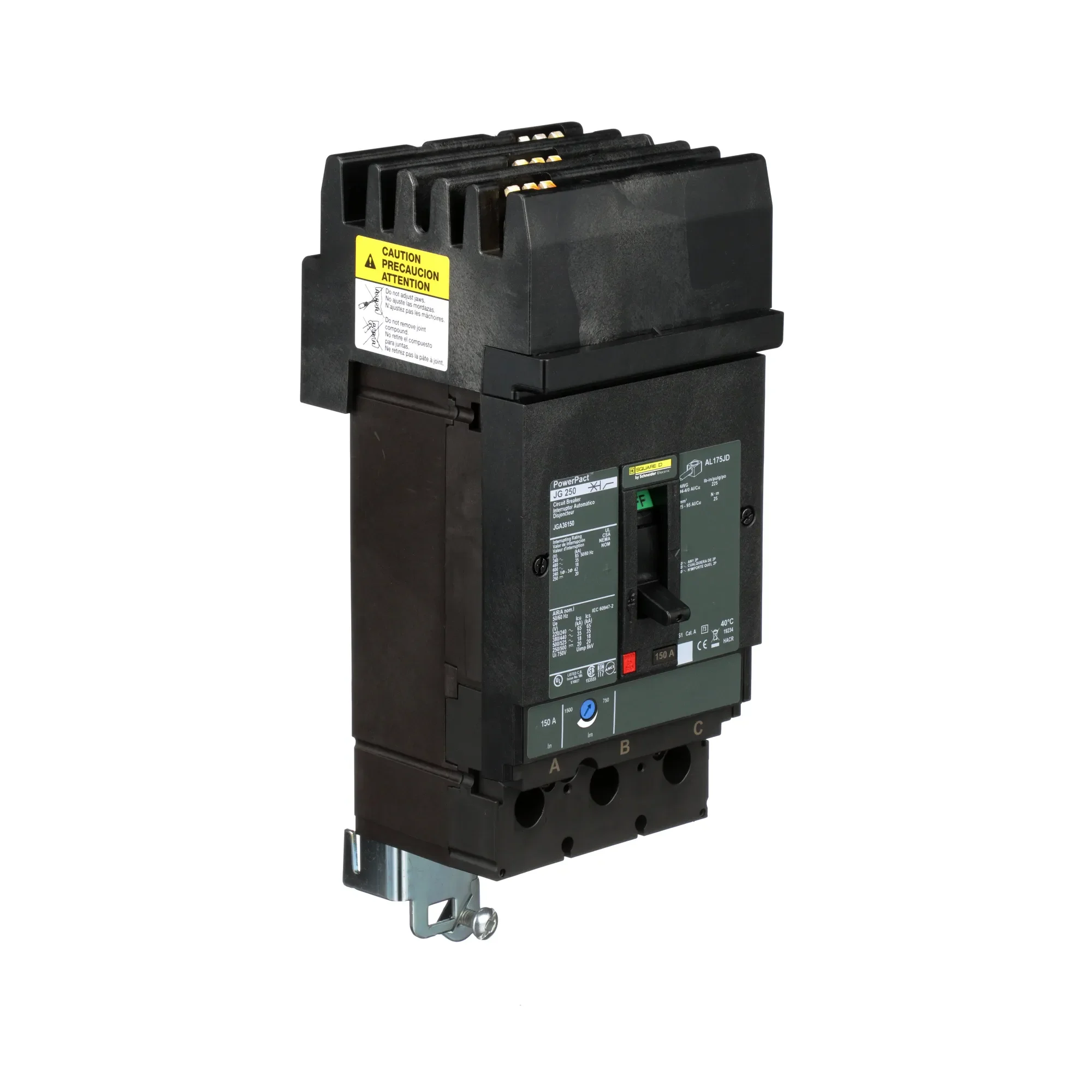 JGA36150 - Square D - Molded Case Circuit Breaker - Image 2