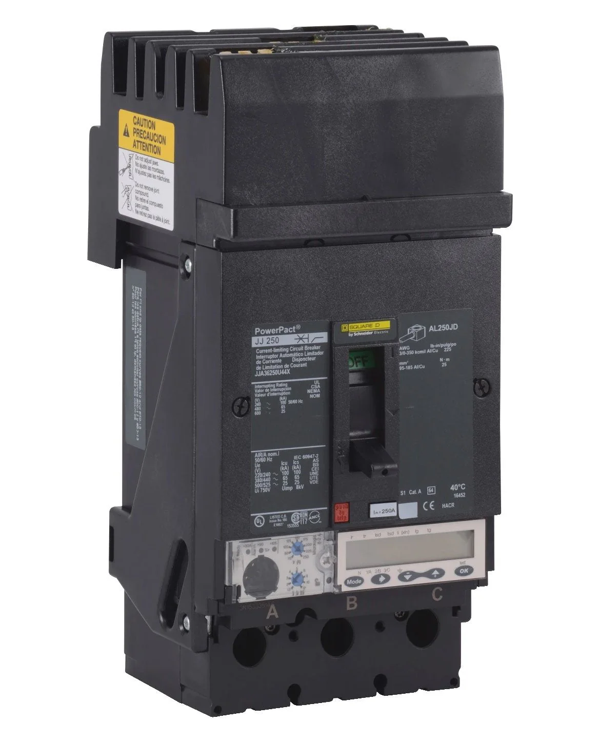 JJA36250U44X - Square D - Molded Case Circuit Breaker