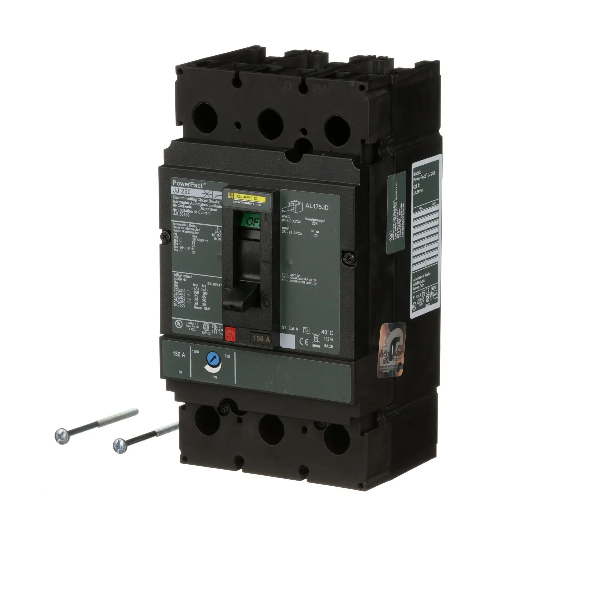 JJL36150 - Square D - Molded Case Circuit Breaker - Image 3