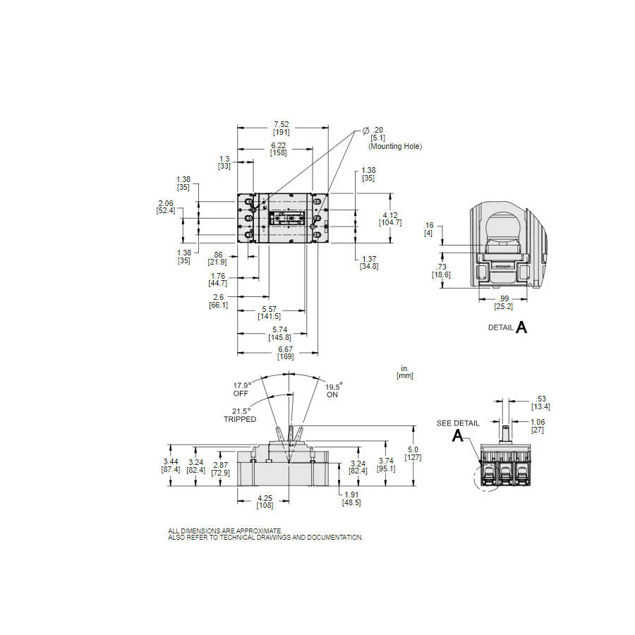 JJL36225 - Square D - Molded Case Circuit Breaker - Image 5