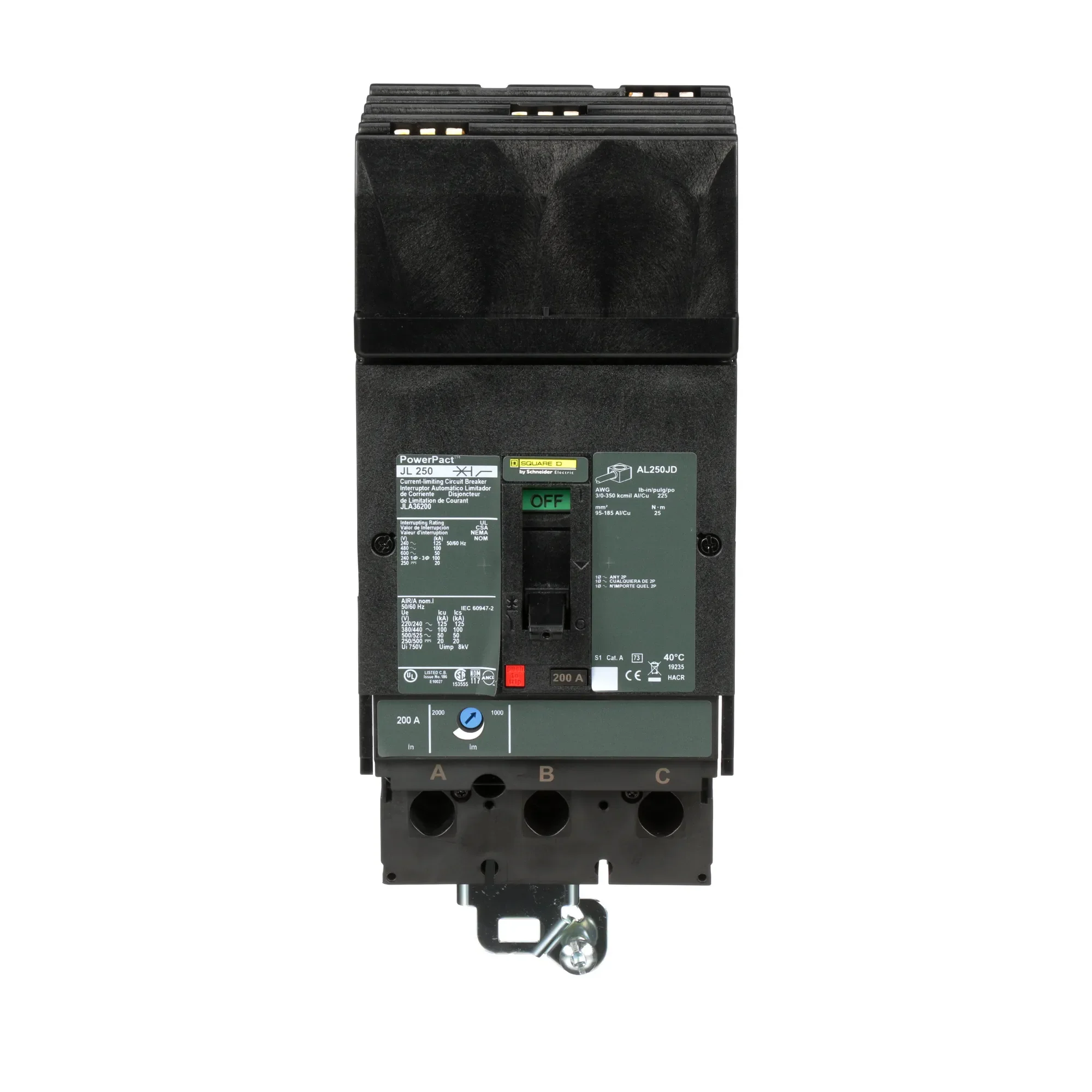 JLA36250 - Square D - Molded Case Circuit Breaker