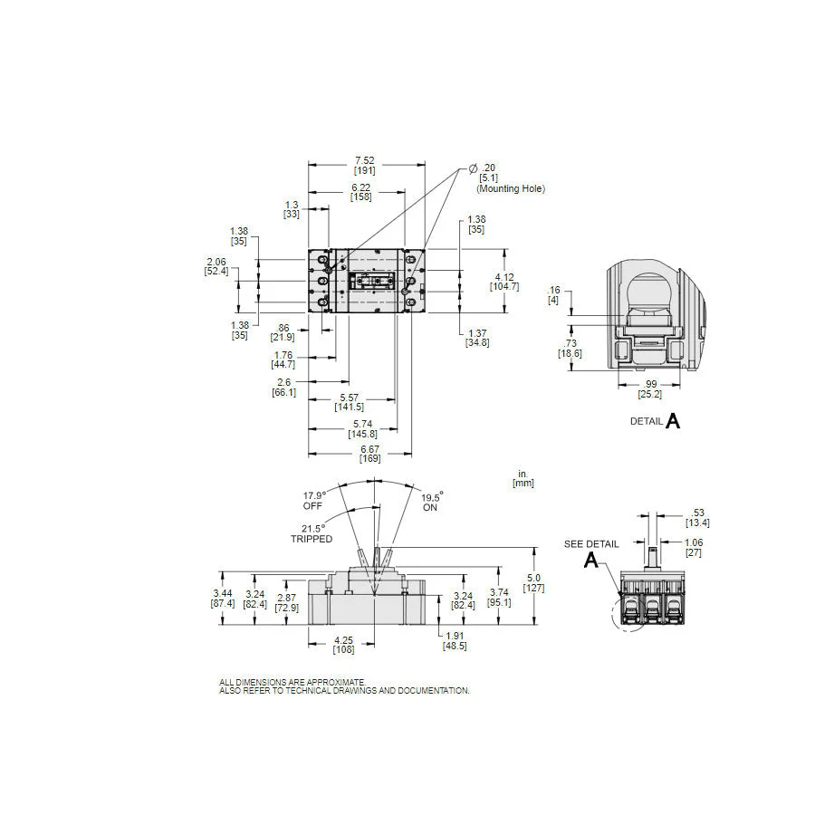 JLL36200 - Square D - Molded Case Circuit Breaker - Image 5
