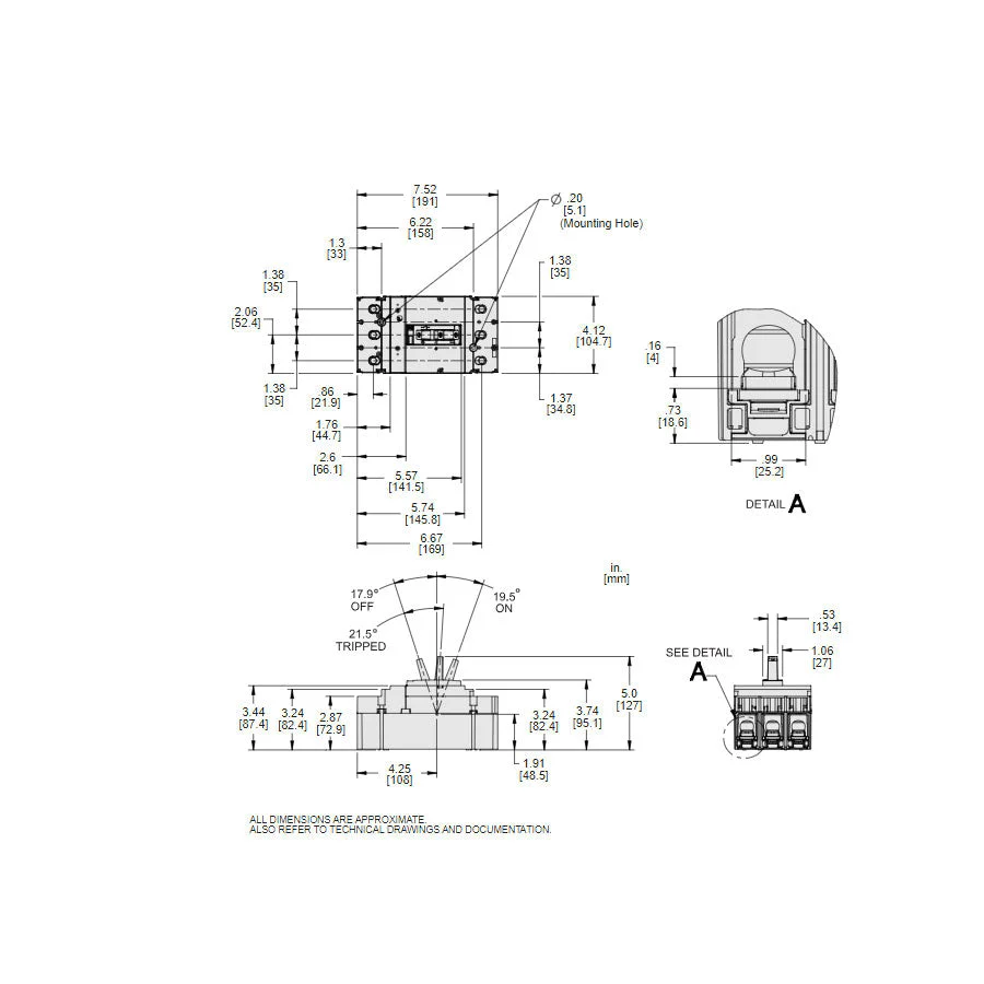 JLL36225 - Square D - Molded Case Circuit Breaker - Image 5