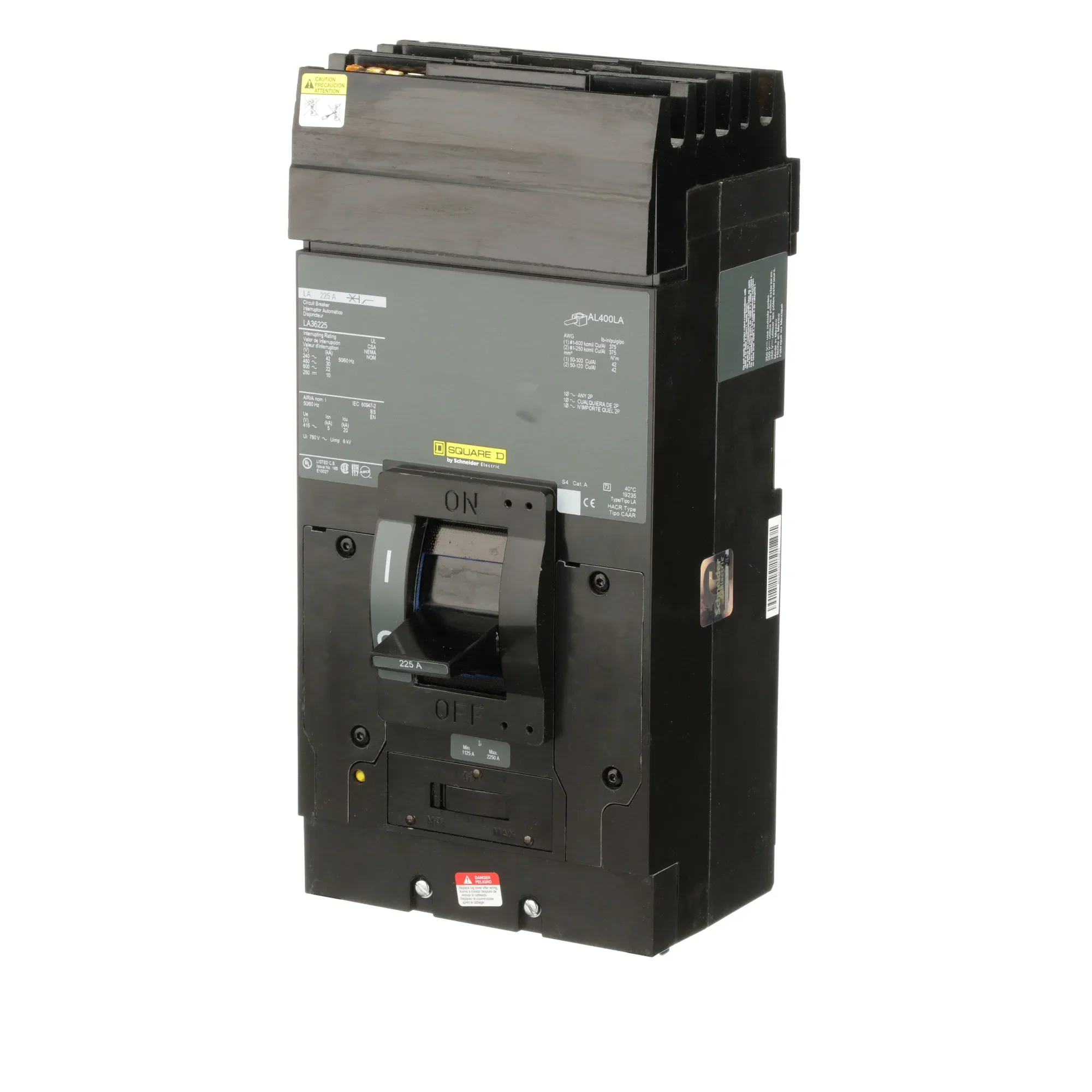 LA36225 - Square D - Molded Case Circuit Breaker - Image 3
