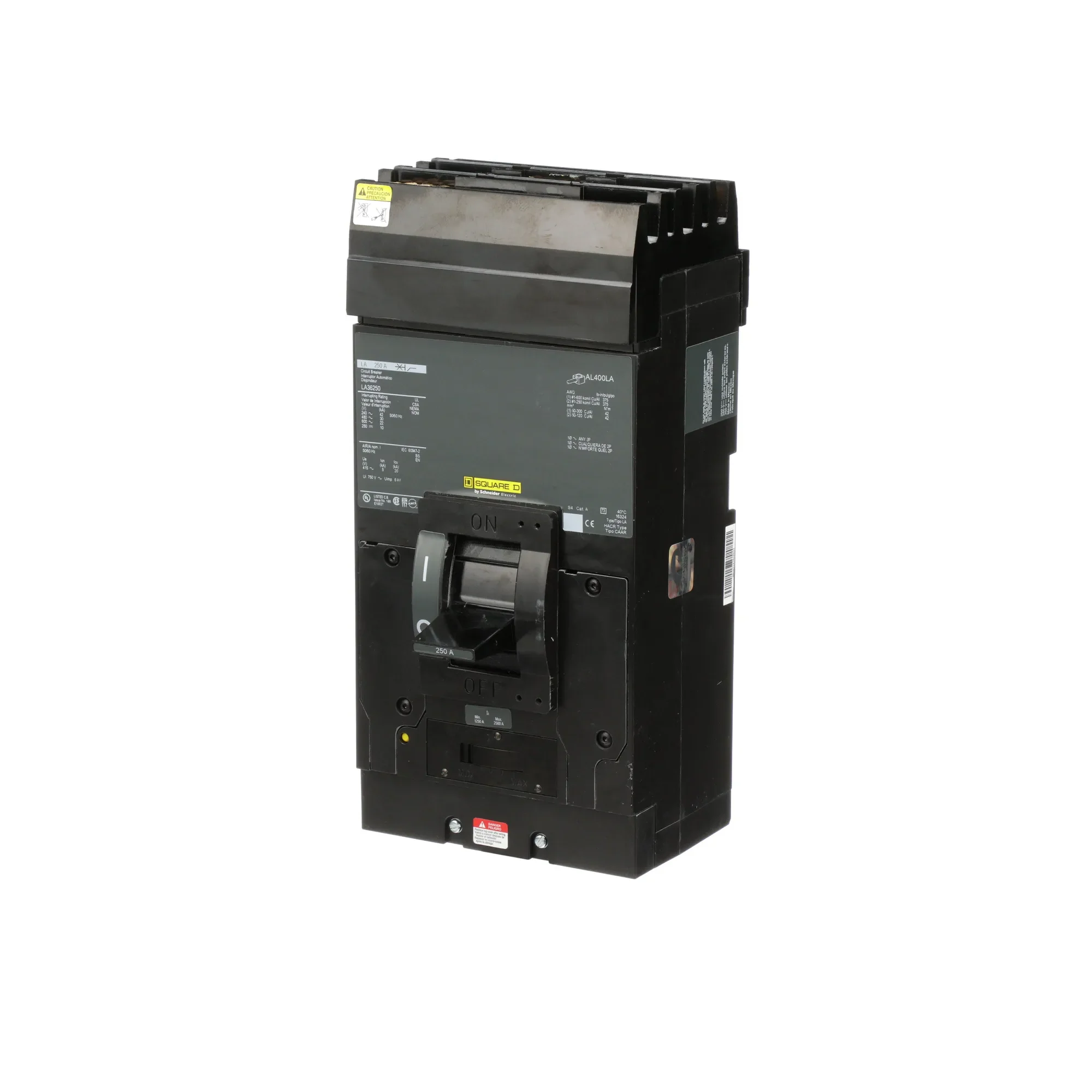 LA36250 - Square D - Molded Case Circuit Breaker - Image 3