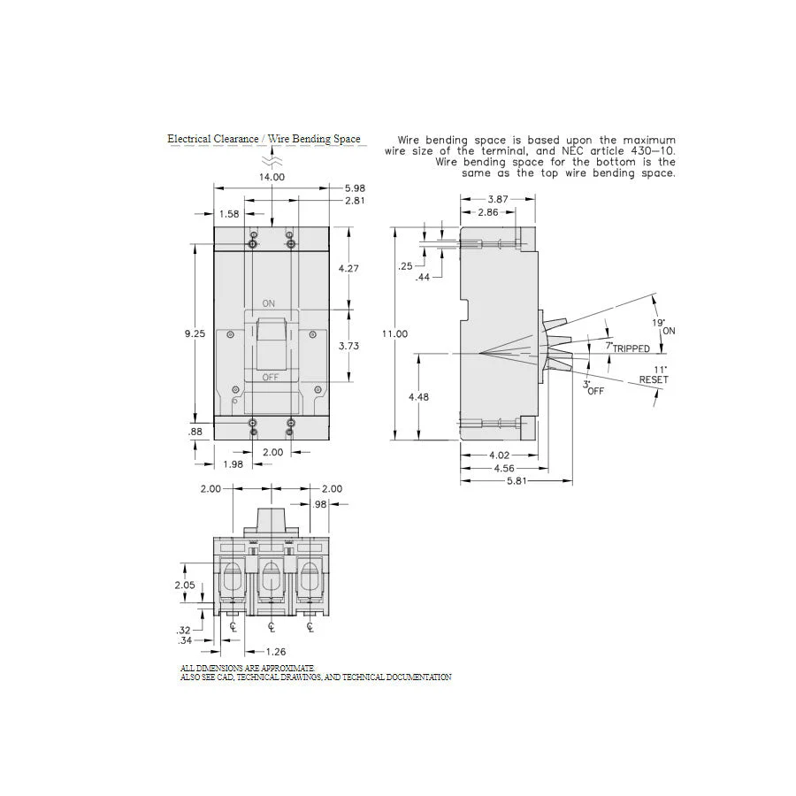 LAL36150 - Square D - Molded Case Circuit Breaker - Image 5