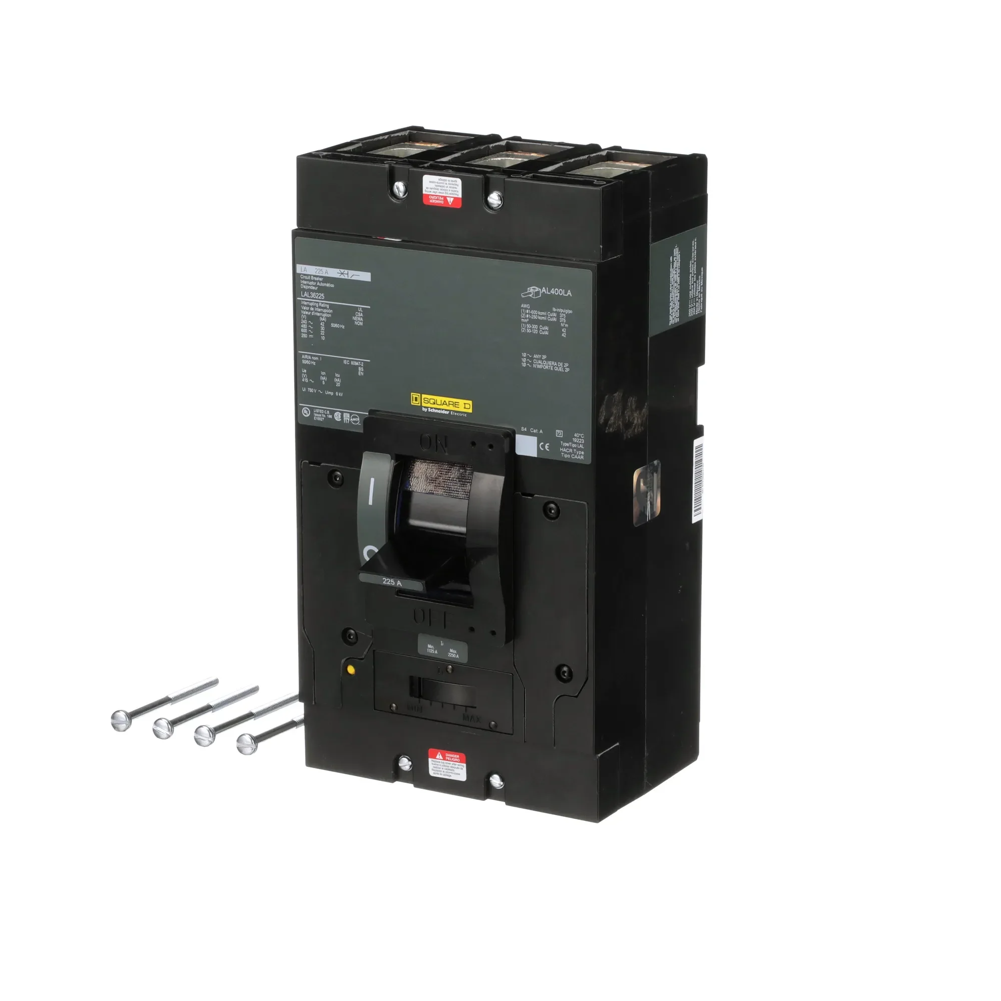 LAL36225 - Square D - Molded Case Circuit Breaker - Image 3
