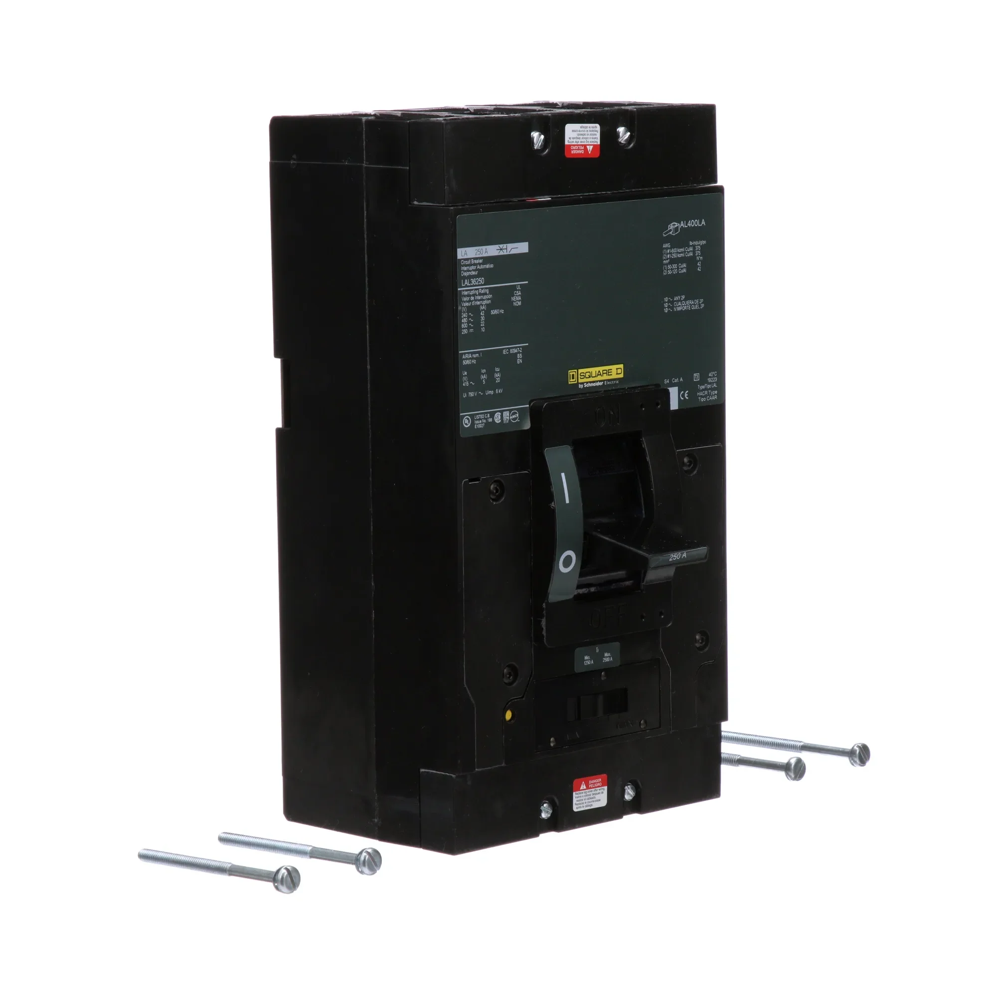 LAL36250 - Square D - Molded Case Circuit Breaker - Image 2