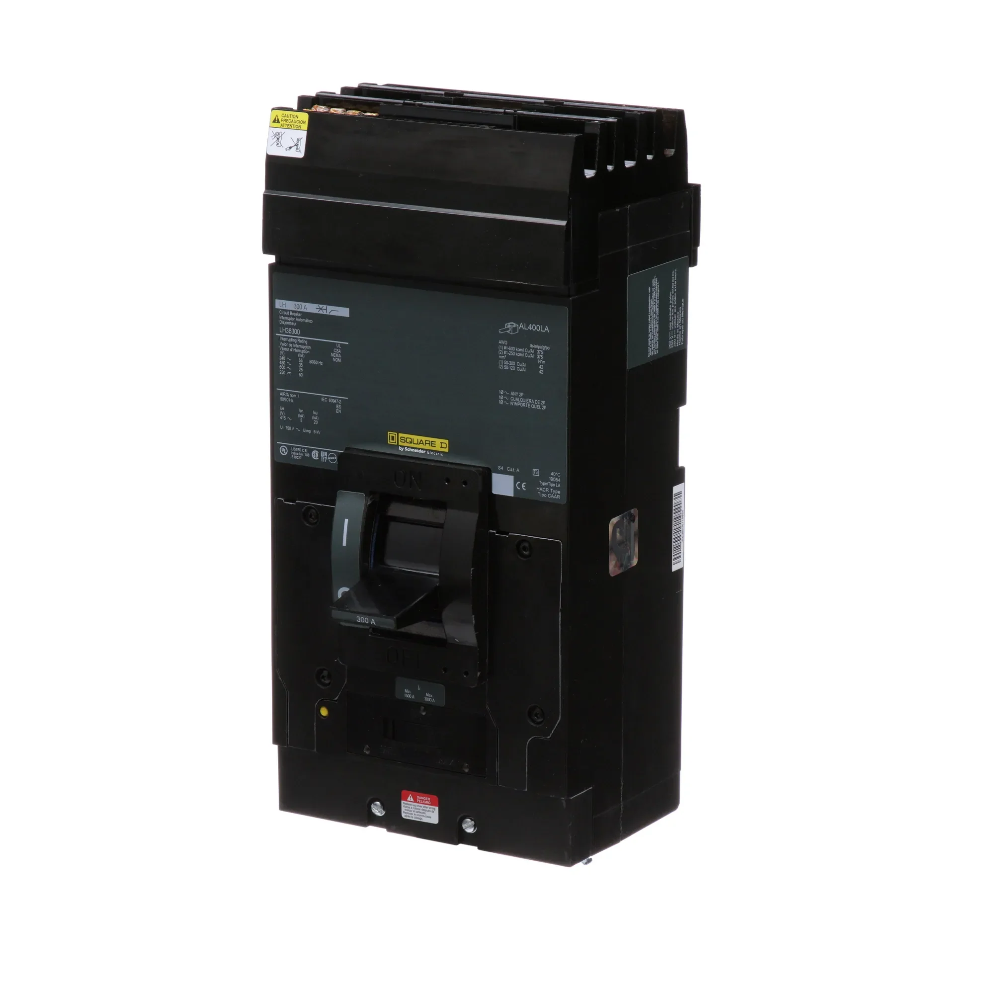 LH36300 - Square D - Molded Case Circuit Breaker - Image 3