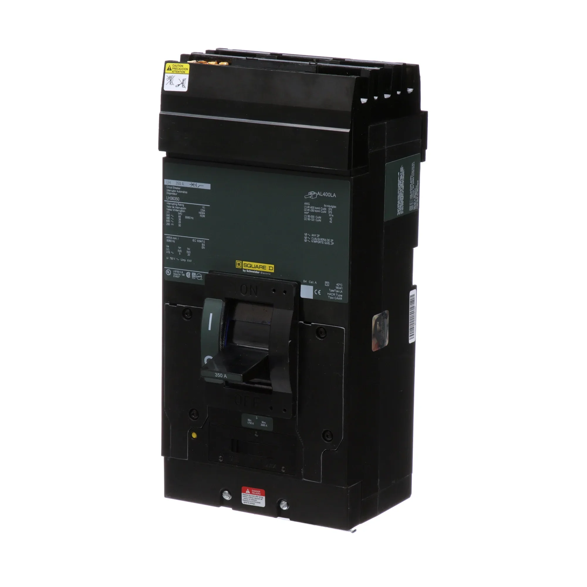 LH36350 - Square D - Molded Case Circuit Breaker - Image 3