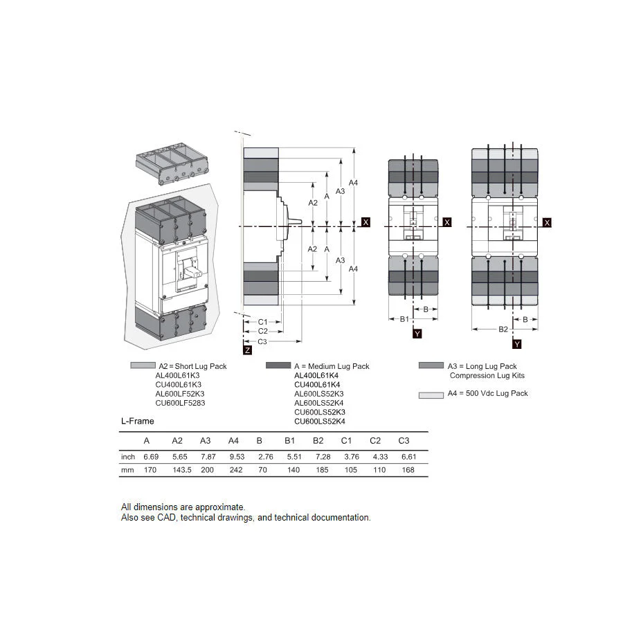 LJL36400U31X - Square D - Molded Case Circuit Breaker - Image 5