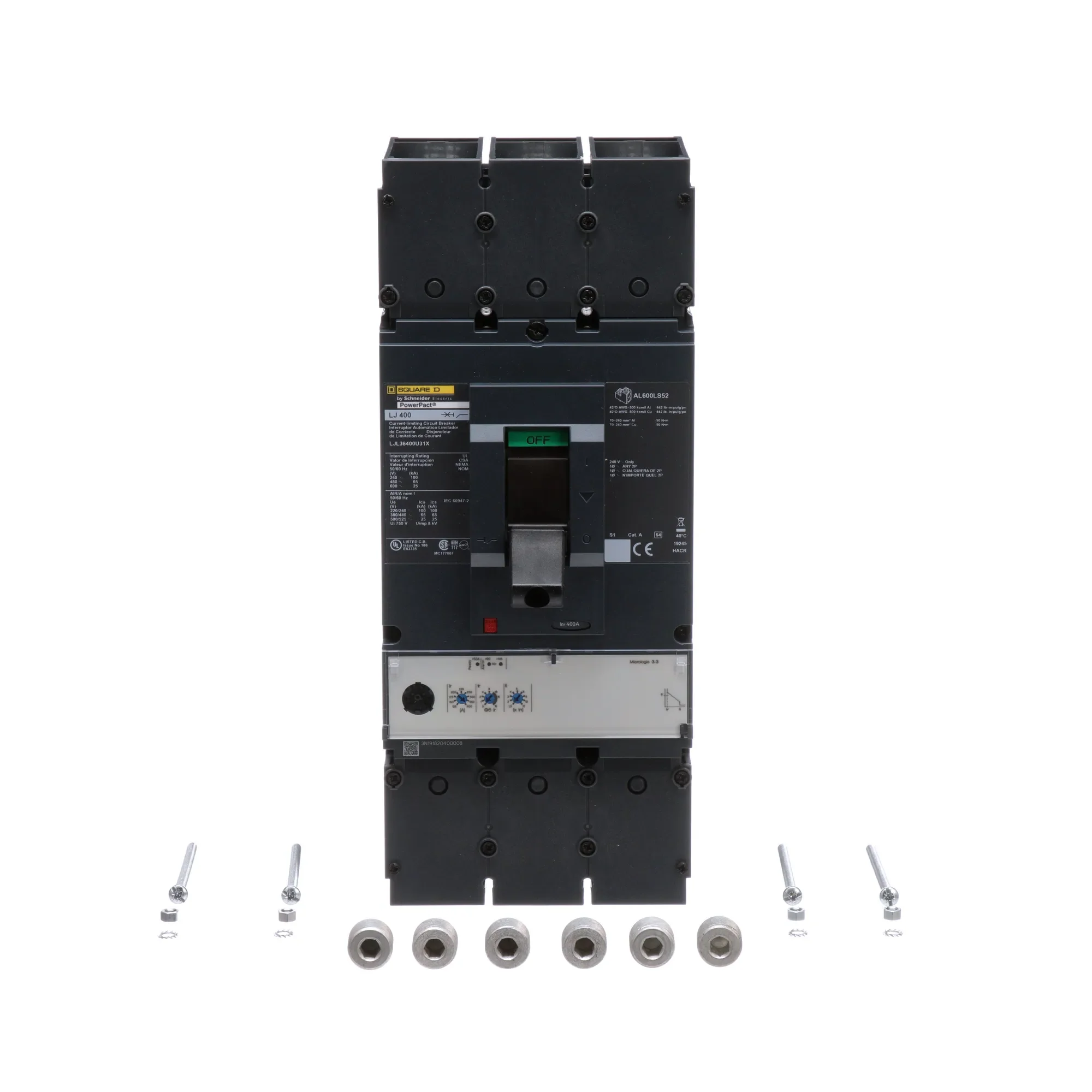 LJL36400U31X - Square D - Molded Case Circuit Breaker - Image 6