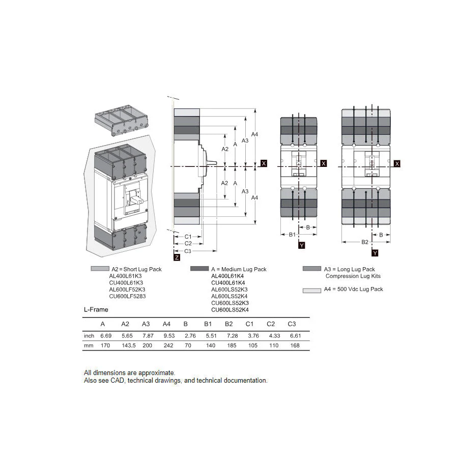 LJL36600U31X - Square D - Molded Case Circuit Breaker - Image 5