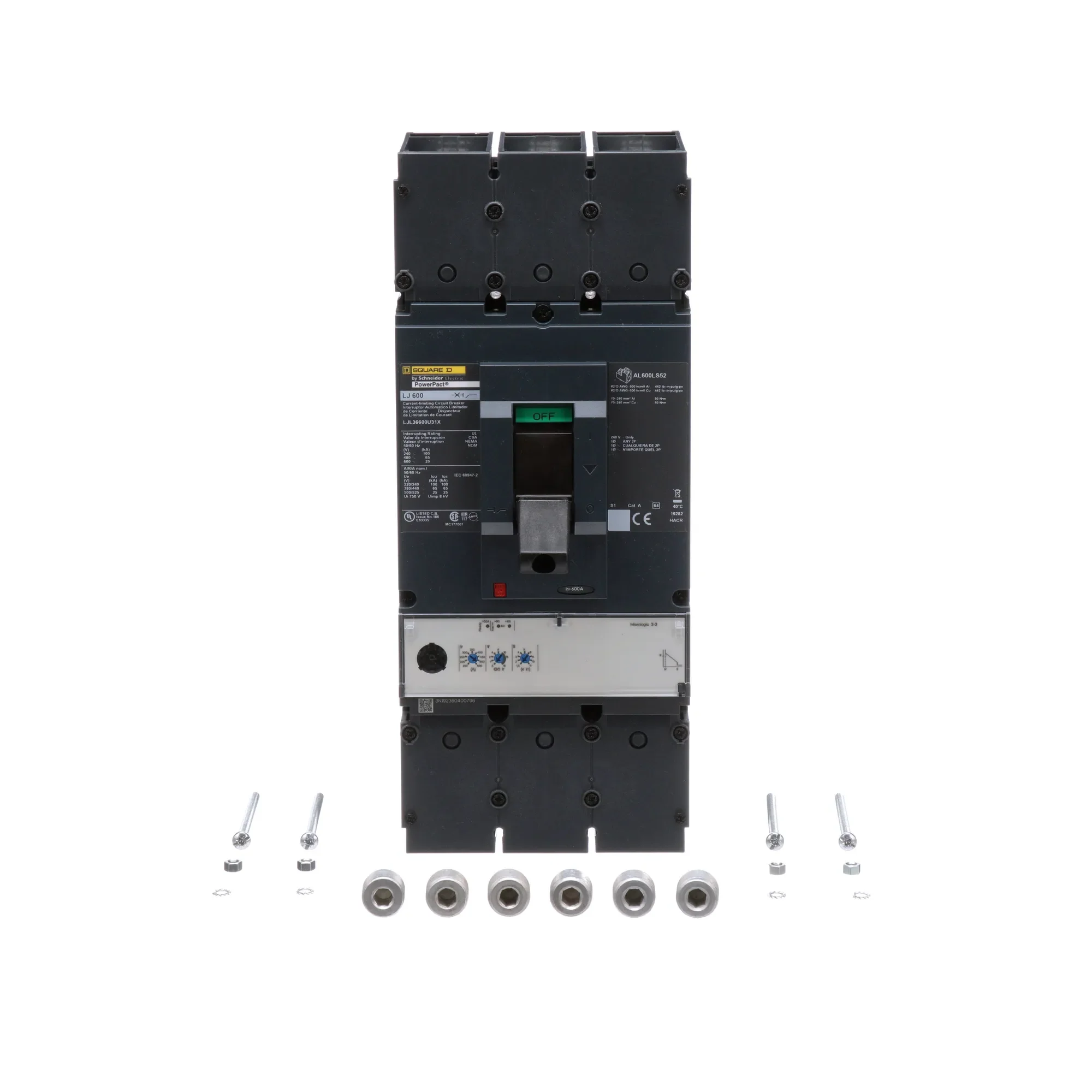 LJL36600U31X - Square D - Molded Case Circuit Breaker - Image 6