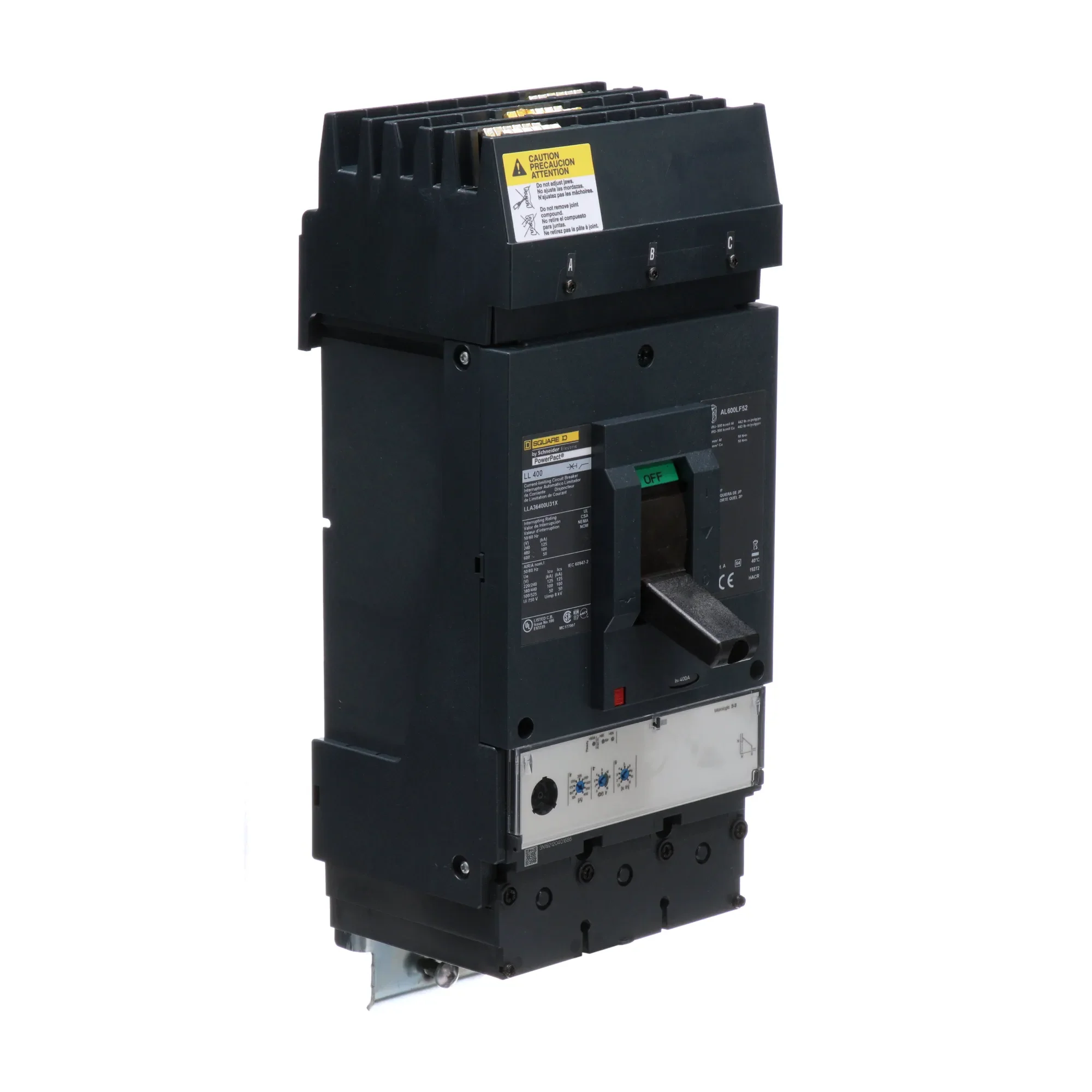 LLA36400U31X - Square D - Molded Case Circuit Breaker - Image 2