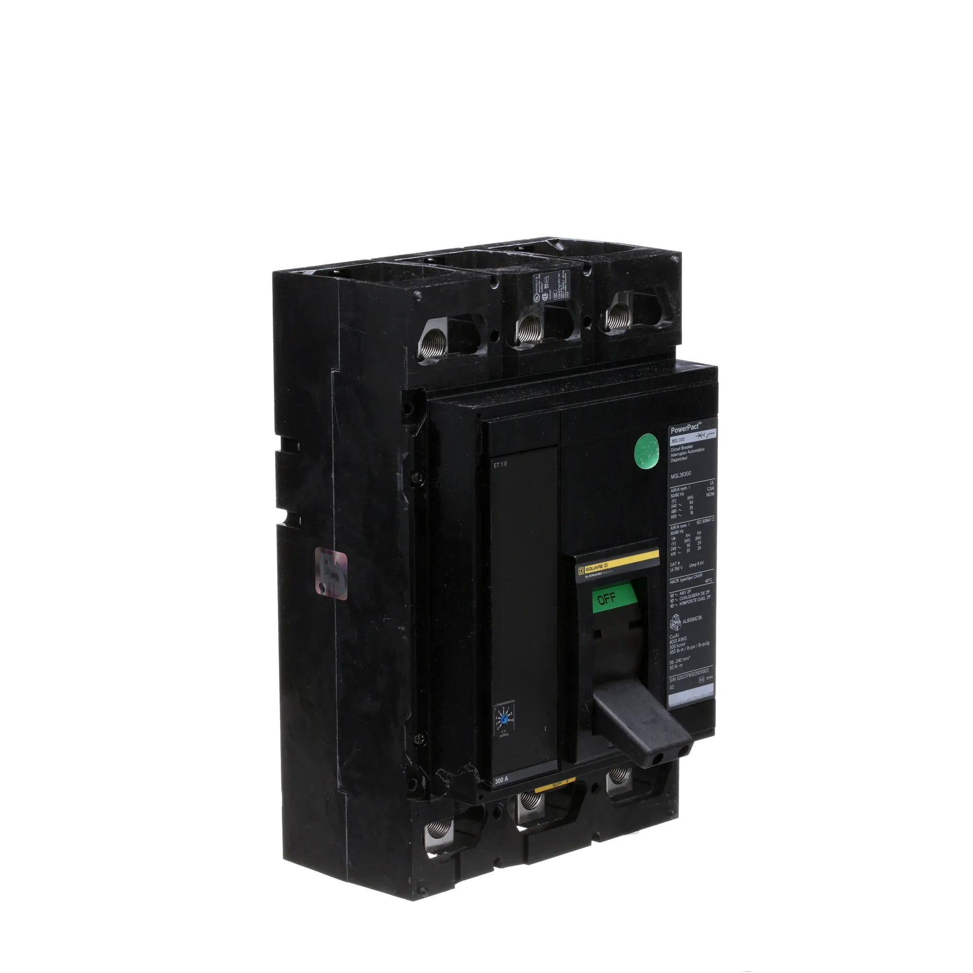 MGL36300 - Square D - Molded Case Circuit Breaker - Image 2