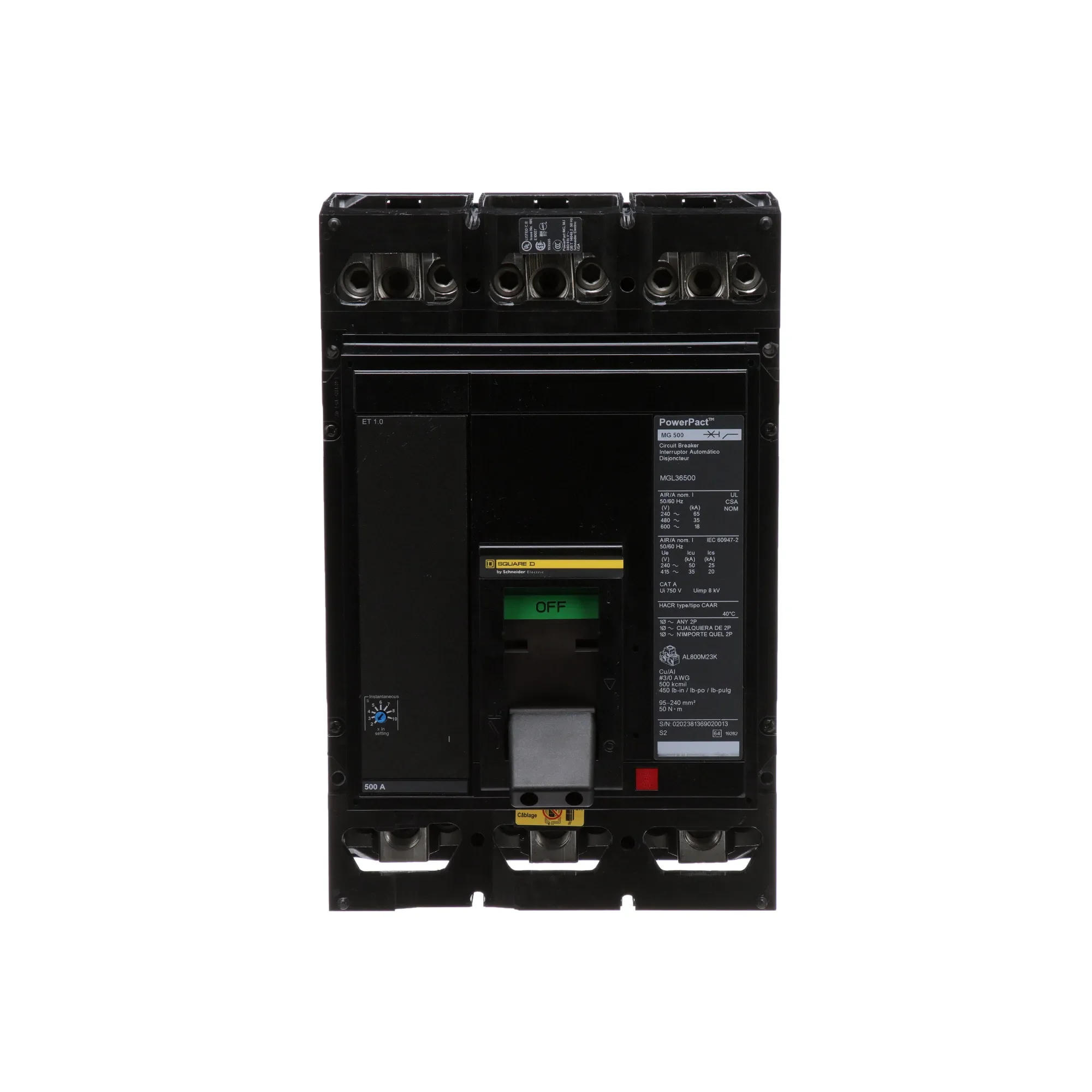 MGL36500 - Square D - Molded Case Circuit Breaker