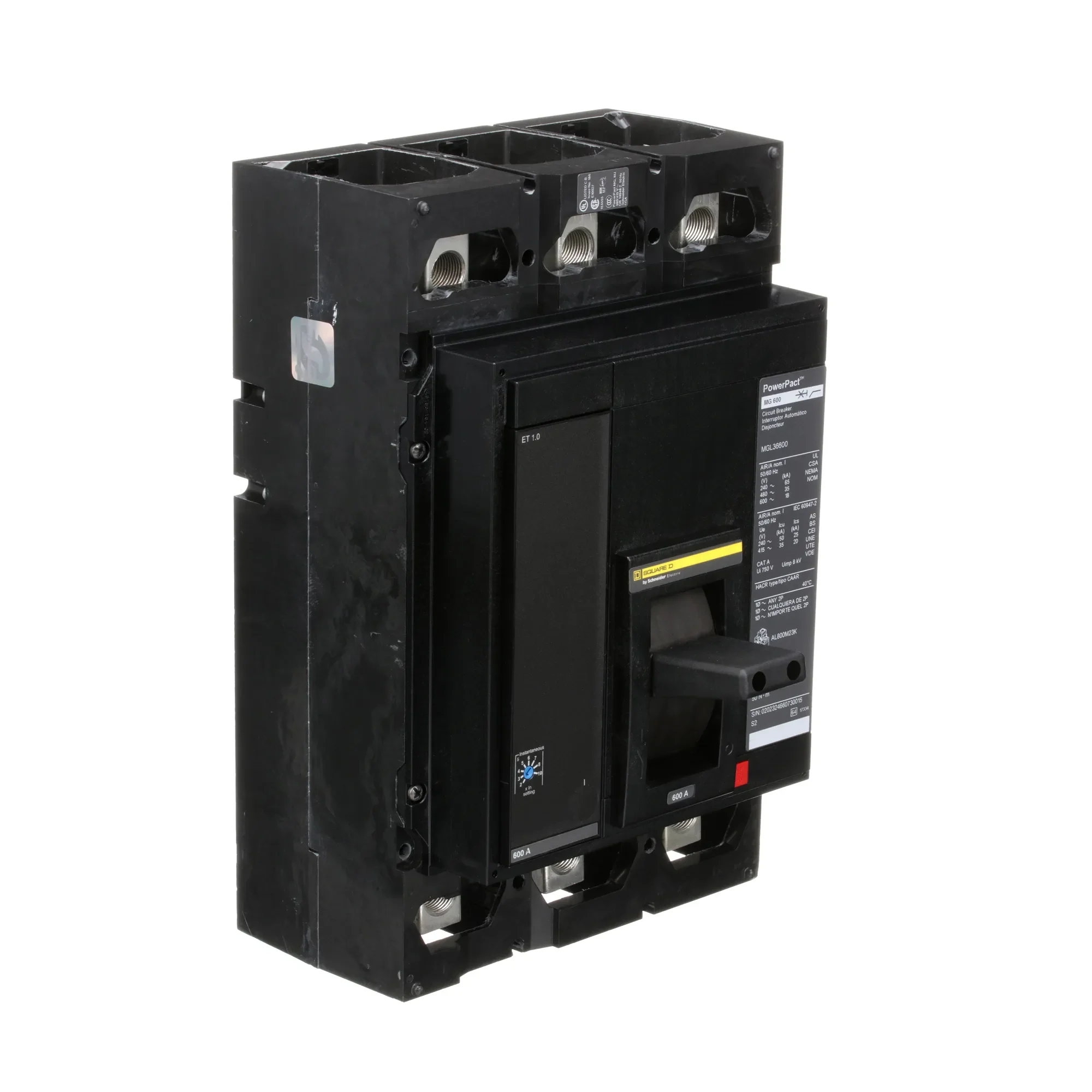 MGL36600 - Square D - Molded Case Circuit Breaker - Image 2
