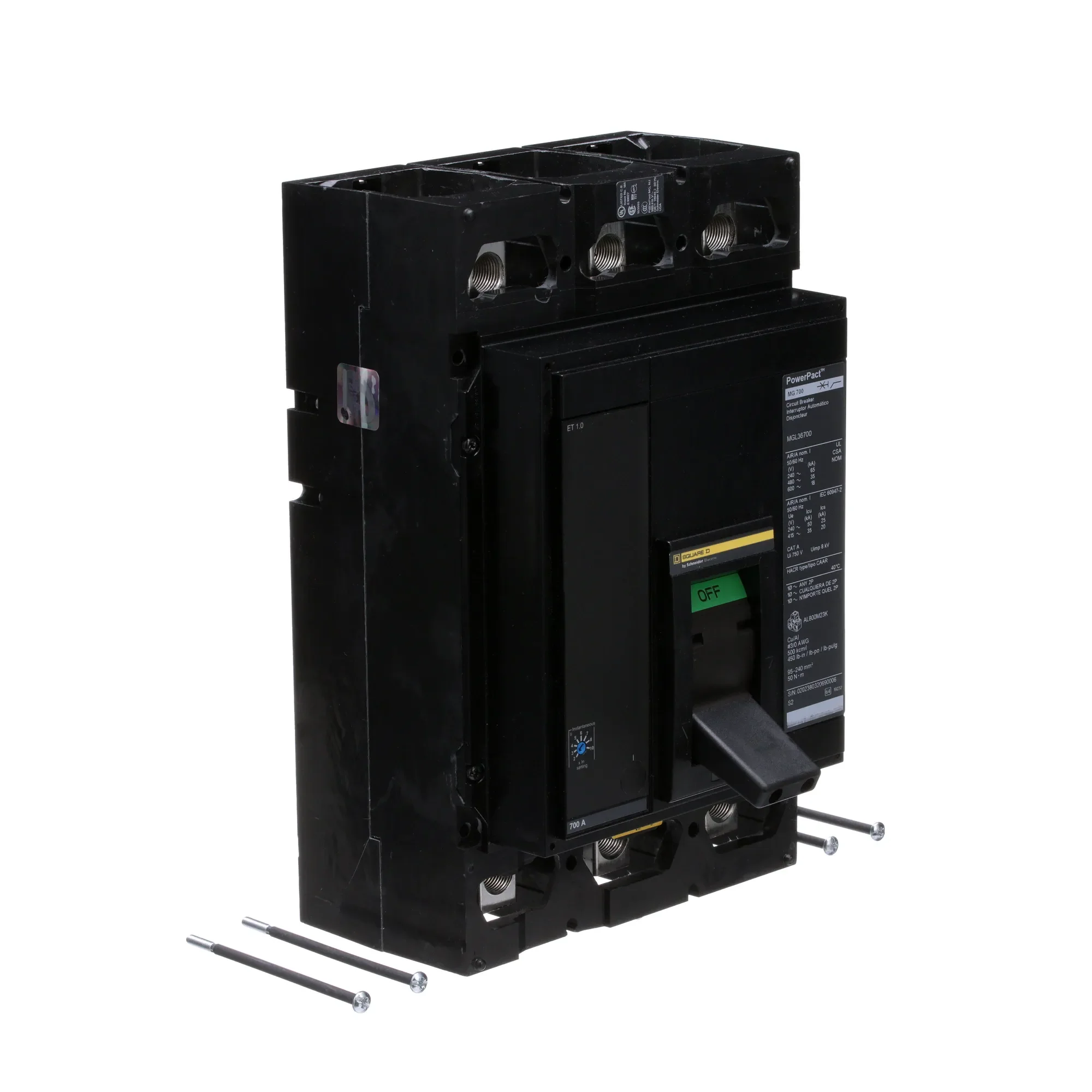 MGL36700 - Square D - Molded Case Circuit Breaker - Image 2
