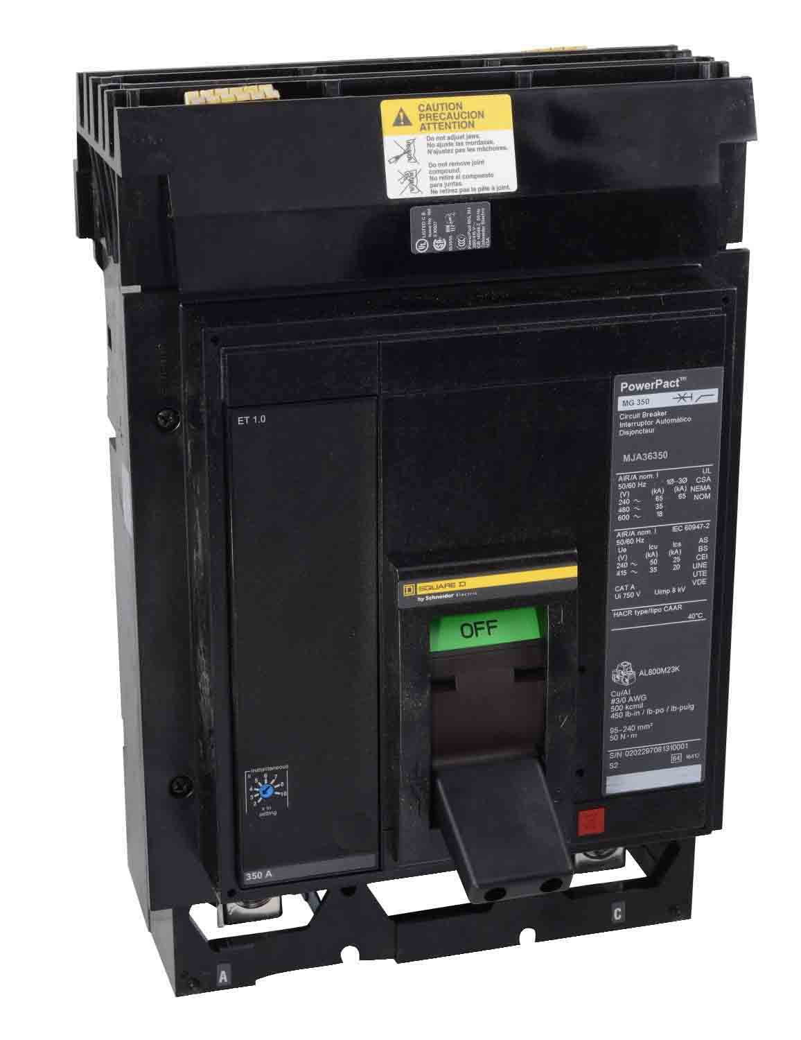MJA36350 - Square D - Molded Case Circuit Breaker
