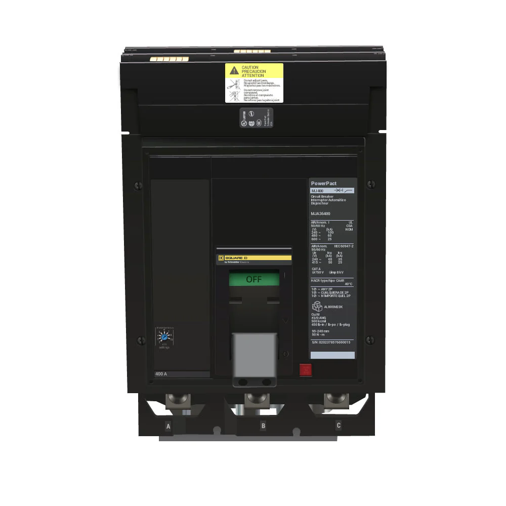 MJA36400 - Square D - Molded Case Circuit Breaker - Image 6
