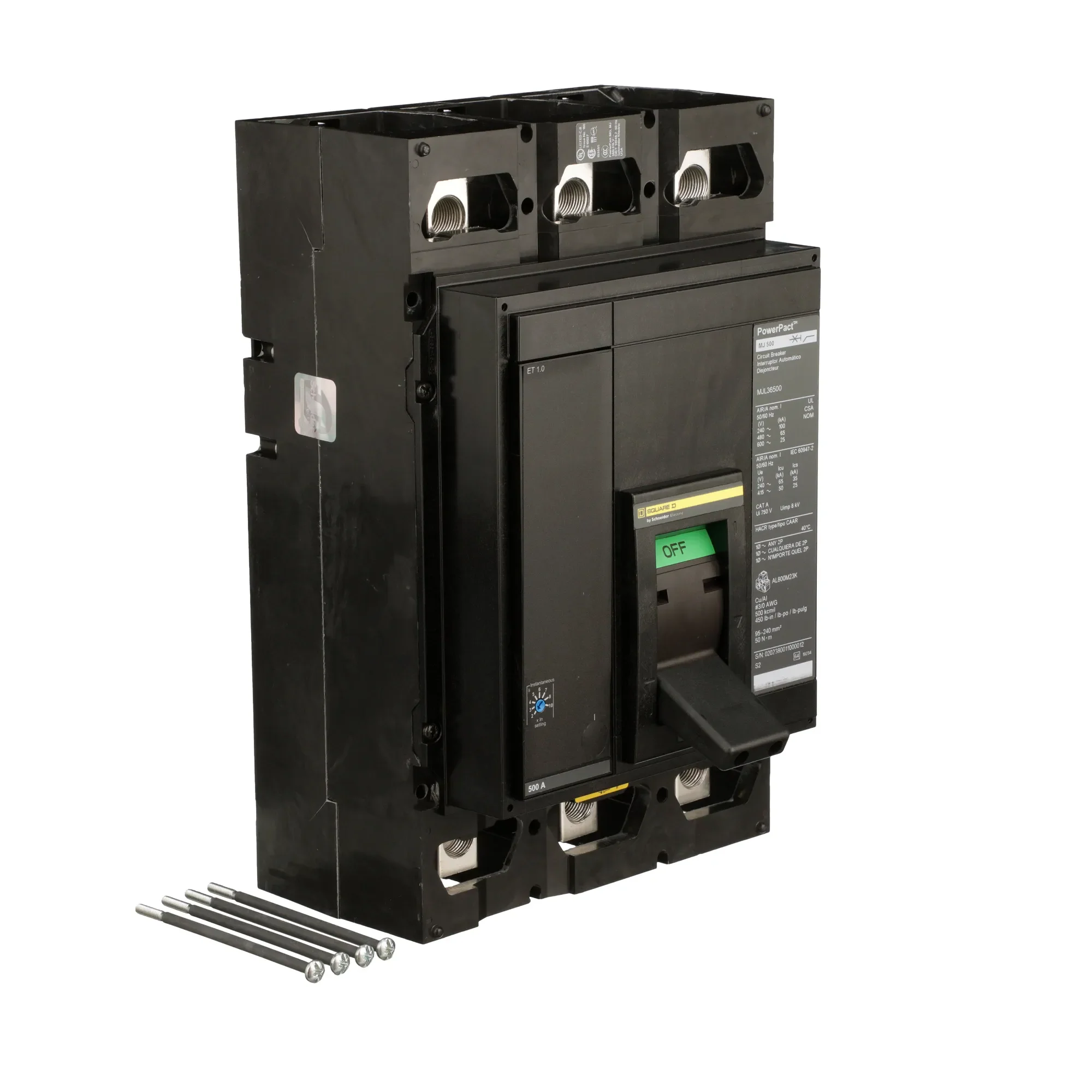 MJL36500 - Square D - Molded Case Circuit Breaker - Image 2