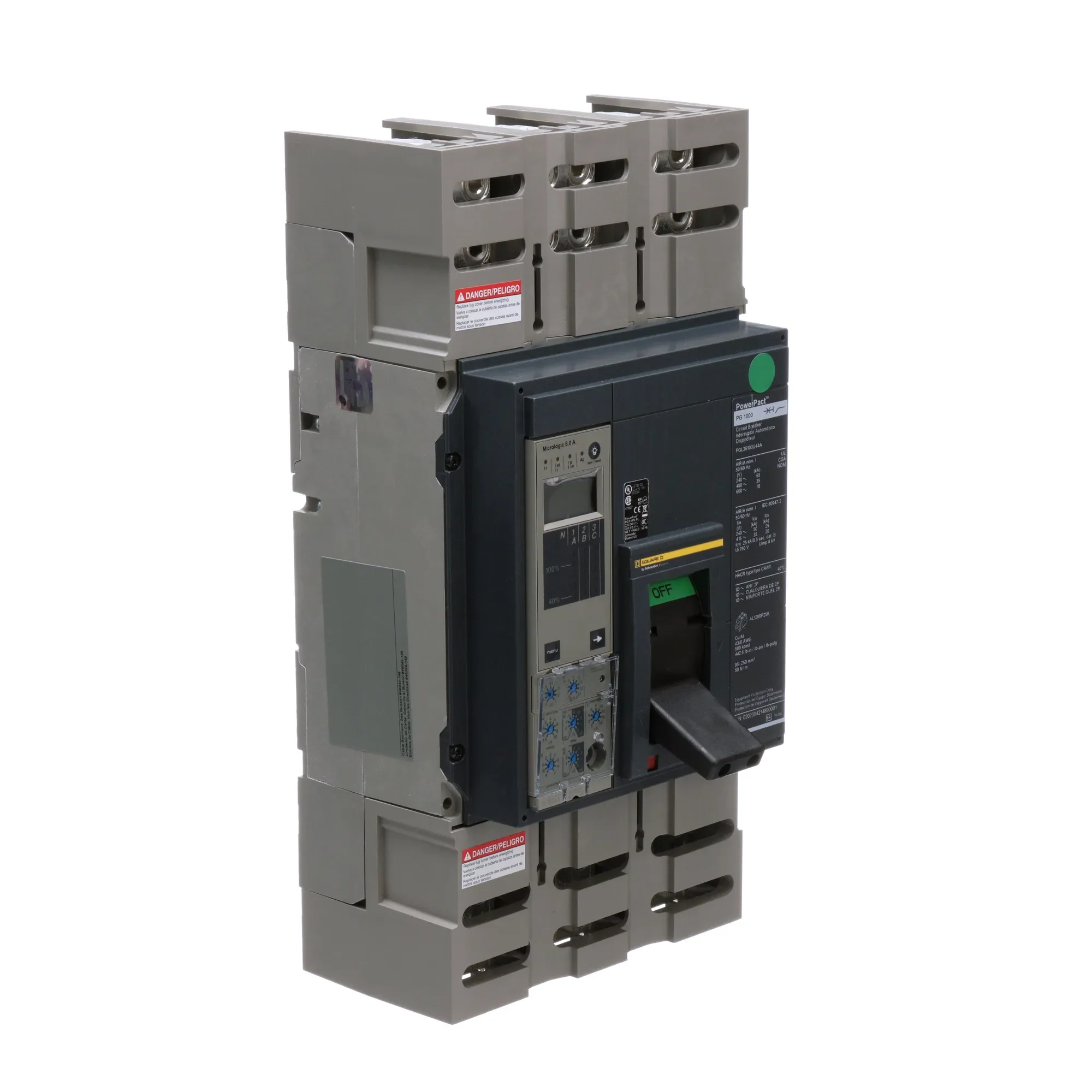 PGL36100U44A - Square D - Molded Case Circuit Breaker - Image 2
